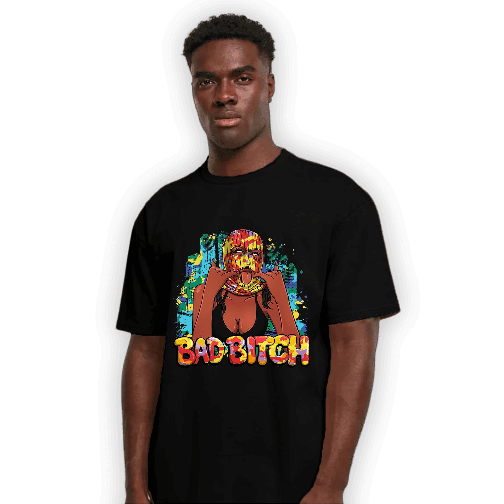 Mid GS Six Championships 1s T Shirt Match Gangster Bad Bitch - NastyJamz