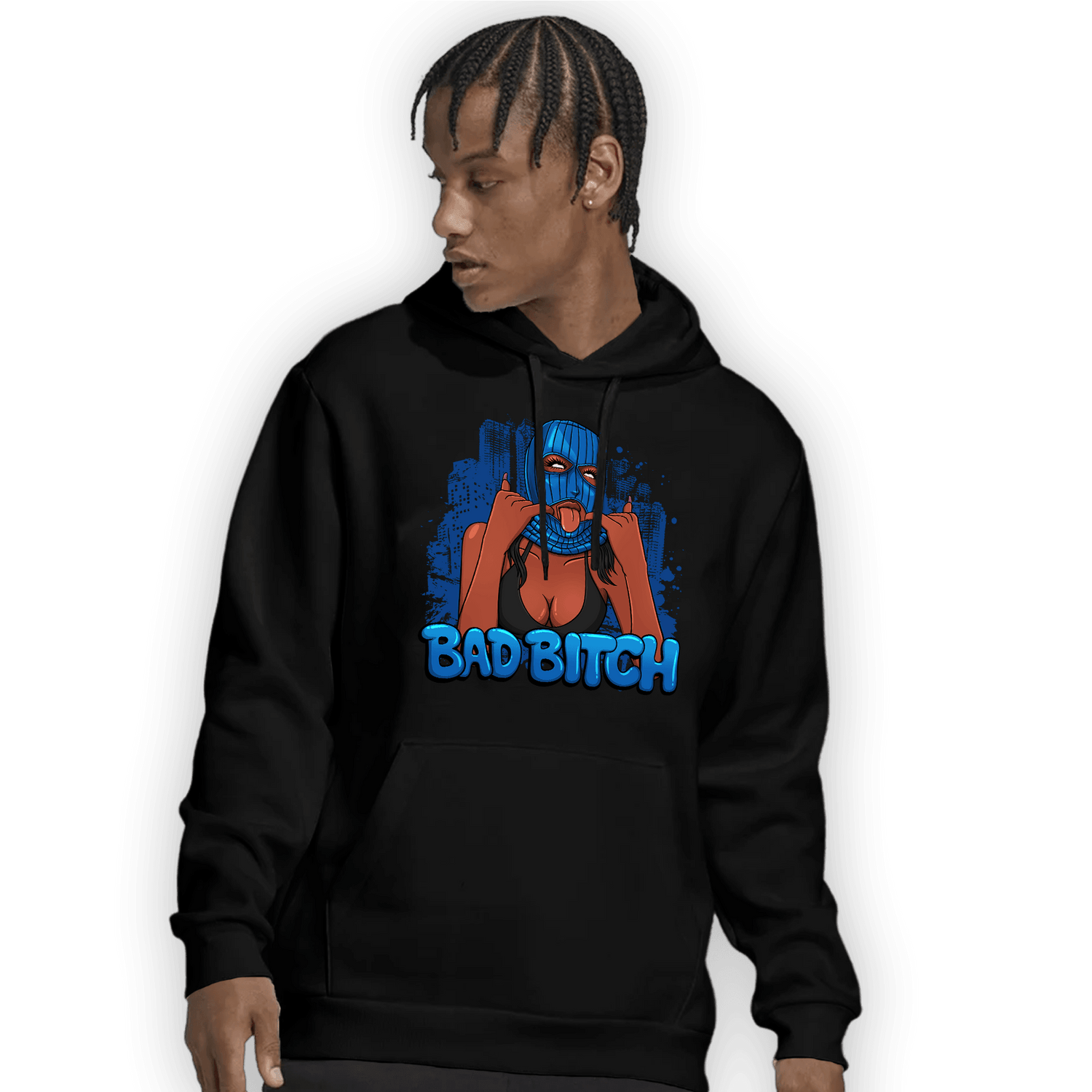 Royal Reimagined 1s Hoodie Match Gangster Bad Bitch - NastyJamz