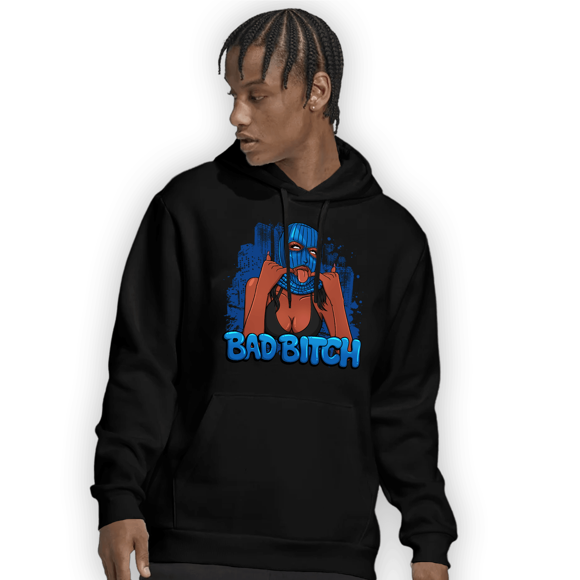 Royal Reimagined 1s Hoodie Match Gangster Bad Bitch - NastyJamz