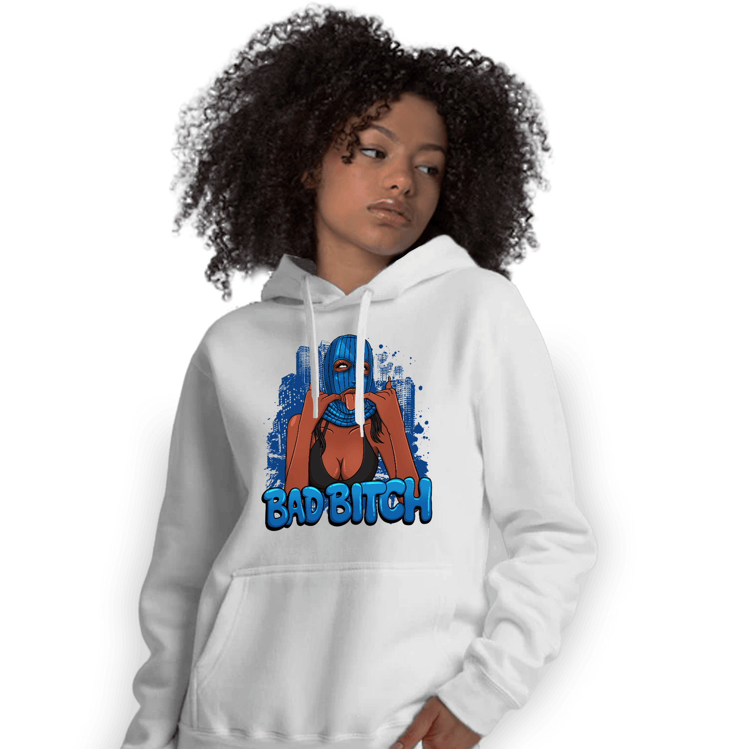 Royal Reimagined 1s Hoodie Match Gangster Bad Bitch - NastyJamz