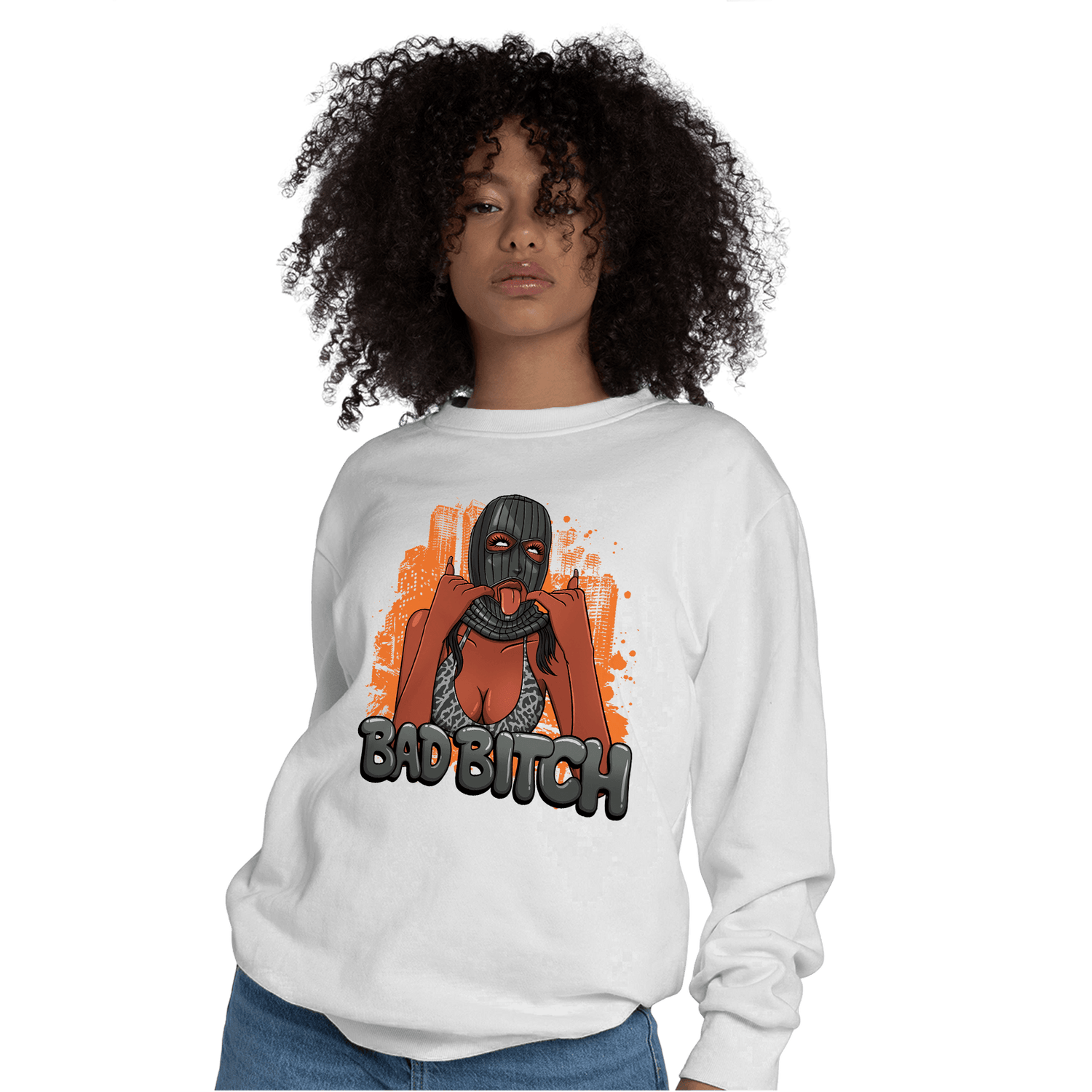 Fear Pack 3s Sweatshirt Match Gangster Bad Bitch - NastyJamz