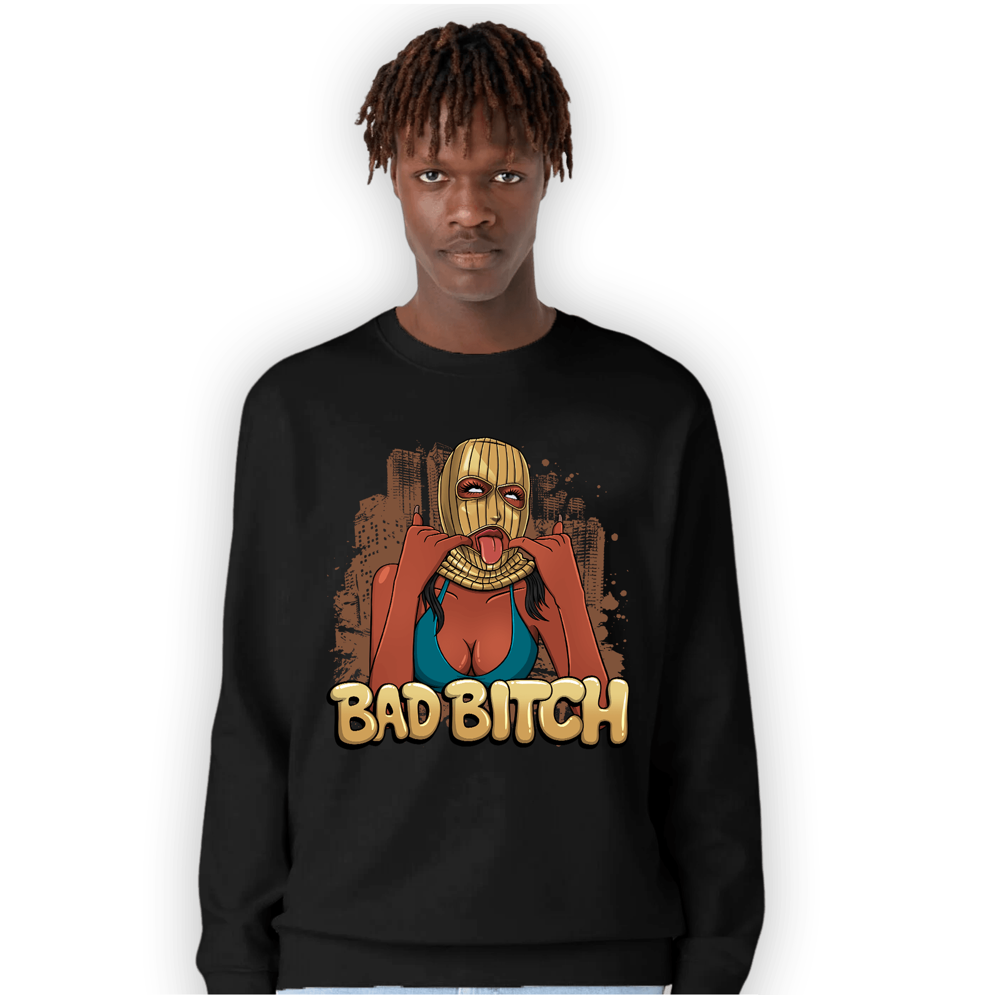 Cacao Wow 4s Sweatshirt Match Gangster Bad Bitch - NastyJamz