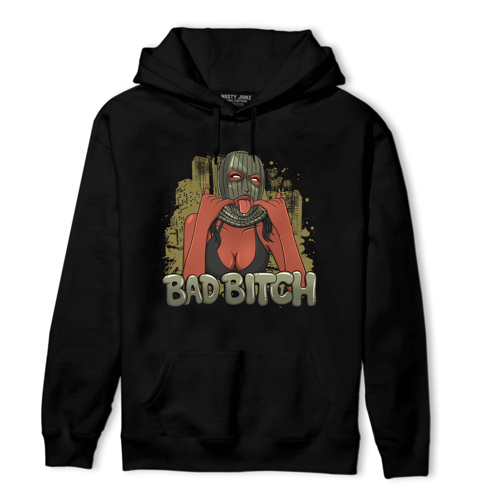SE Craft Medium Olive 4s Hoodie Match Gangster Bad Bitch - NastyJamz