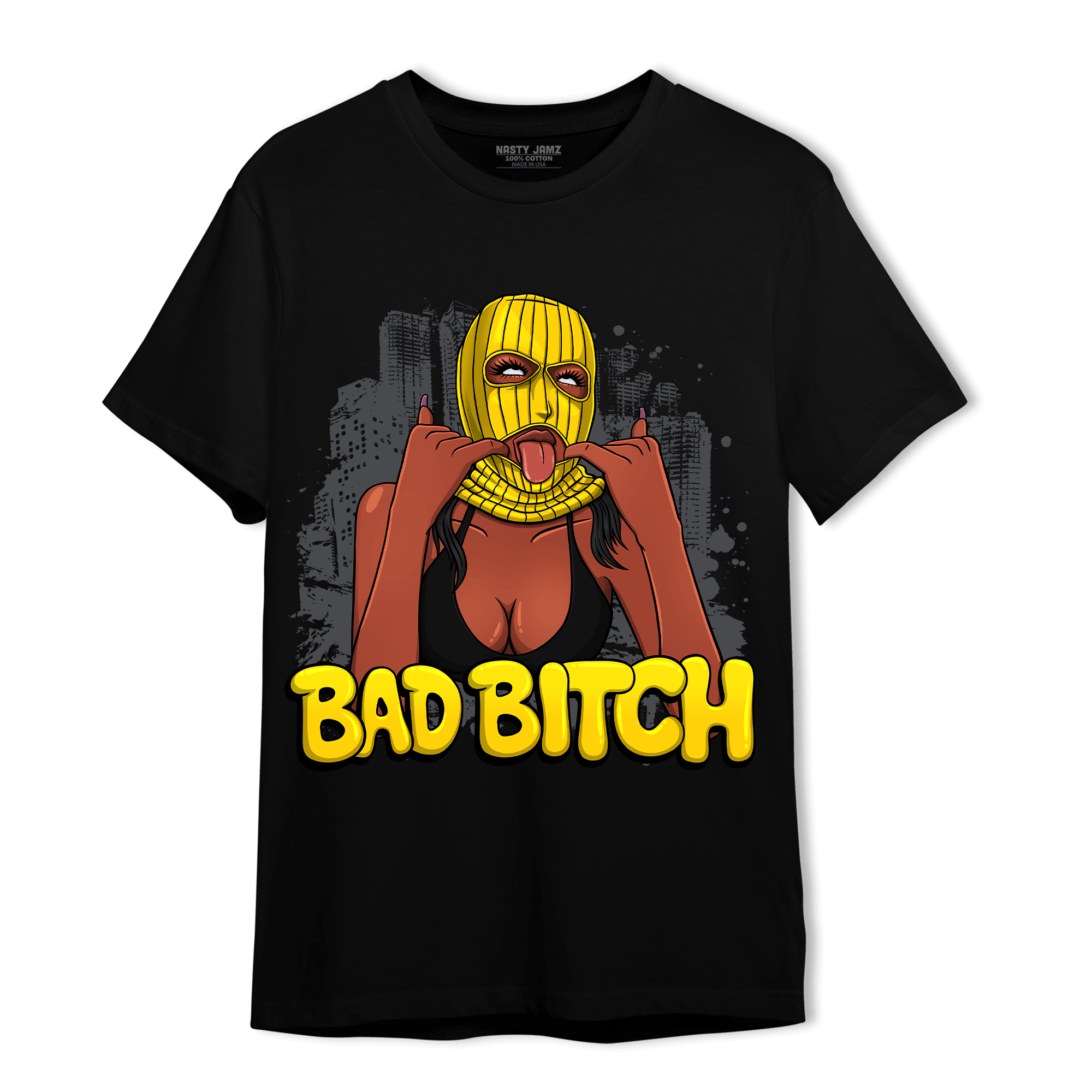 Thunder 4s T Shirt Match Gangster Bad Bitch - NastyJamz
