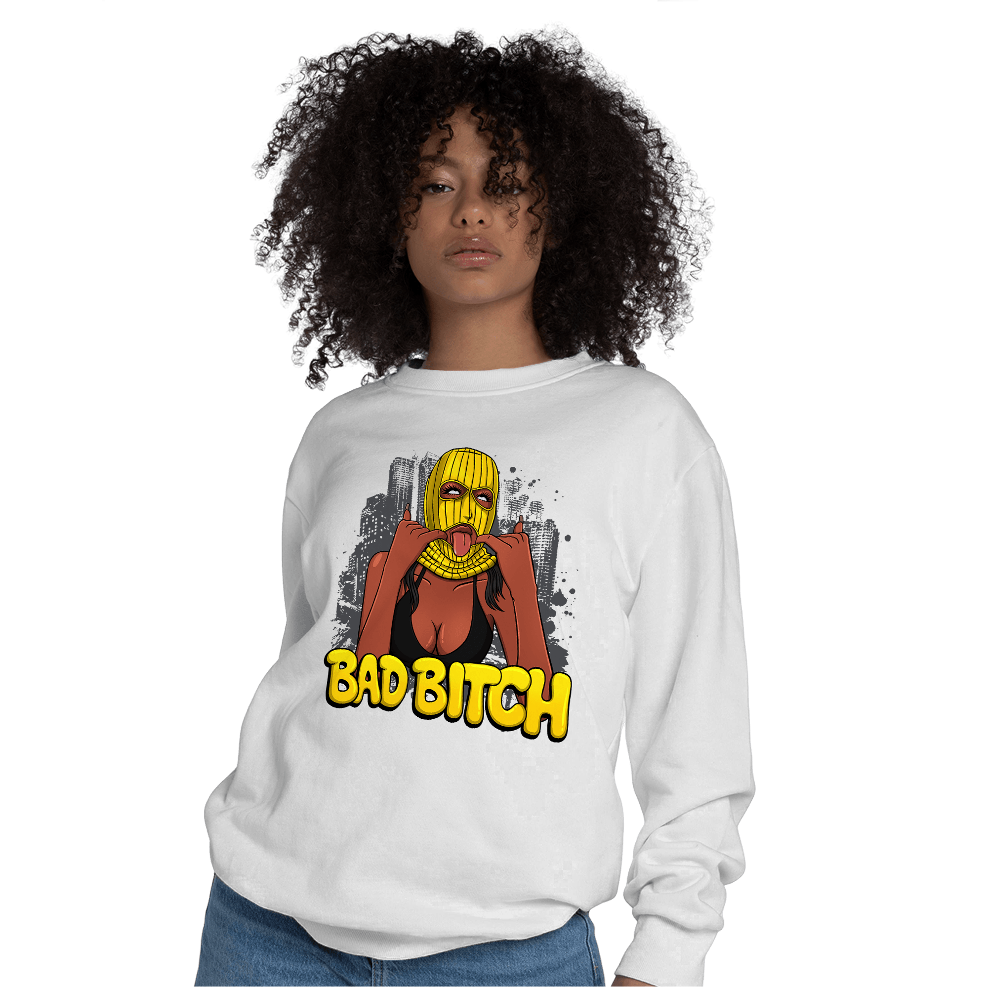 Thunder 4s Sweatshirt Match Gangster Bad Bitch - NastyJamz