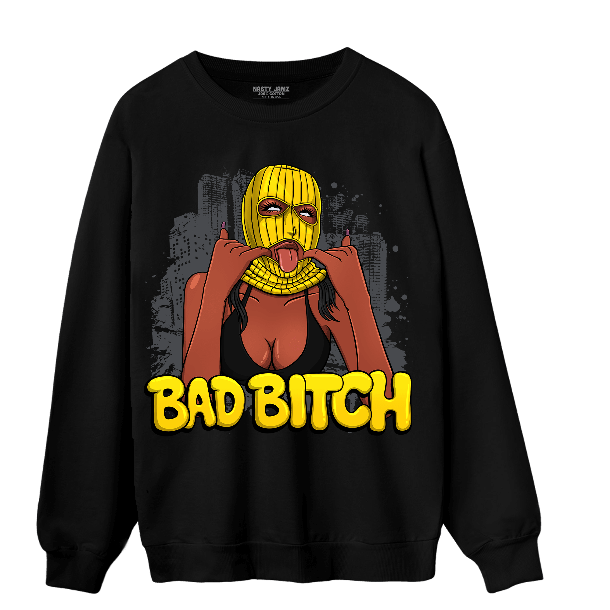 Thunder 4s Sweatshirt Match Gangster Bad Bitch - NastyJamz