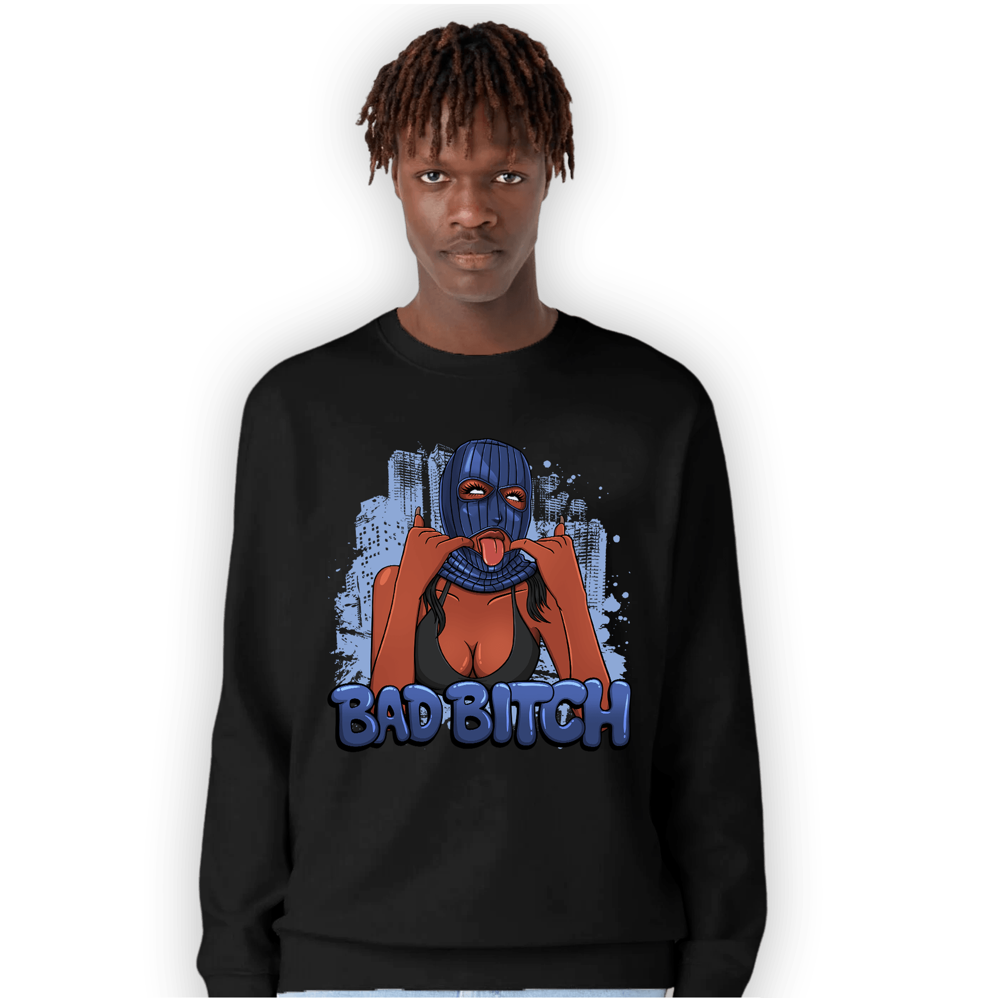 Midnight Navy 5s Sweatshirt Match Gangster Bad Bitch - NastyJamz