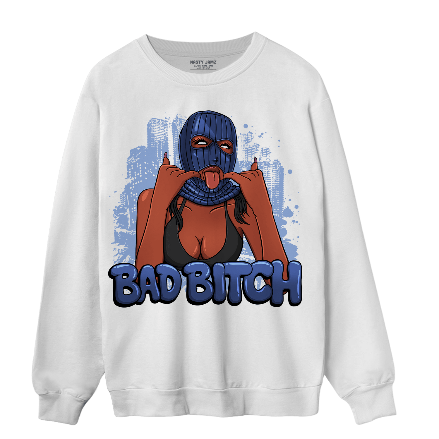 Midnight Navy 5s Sweatshirt Match Gangster Bad Bitch - NastyJamz