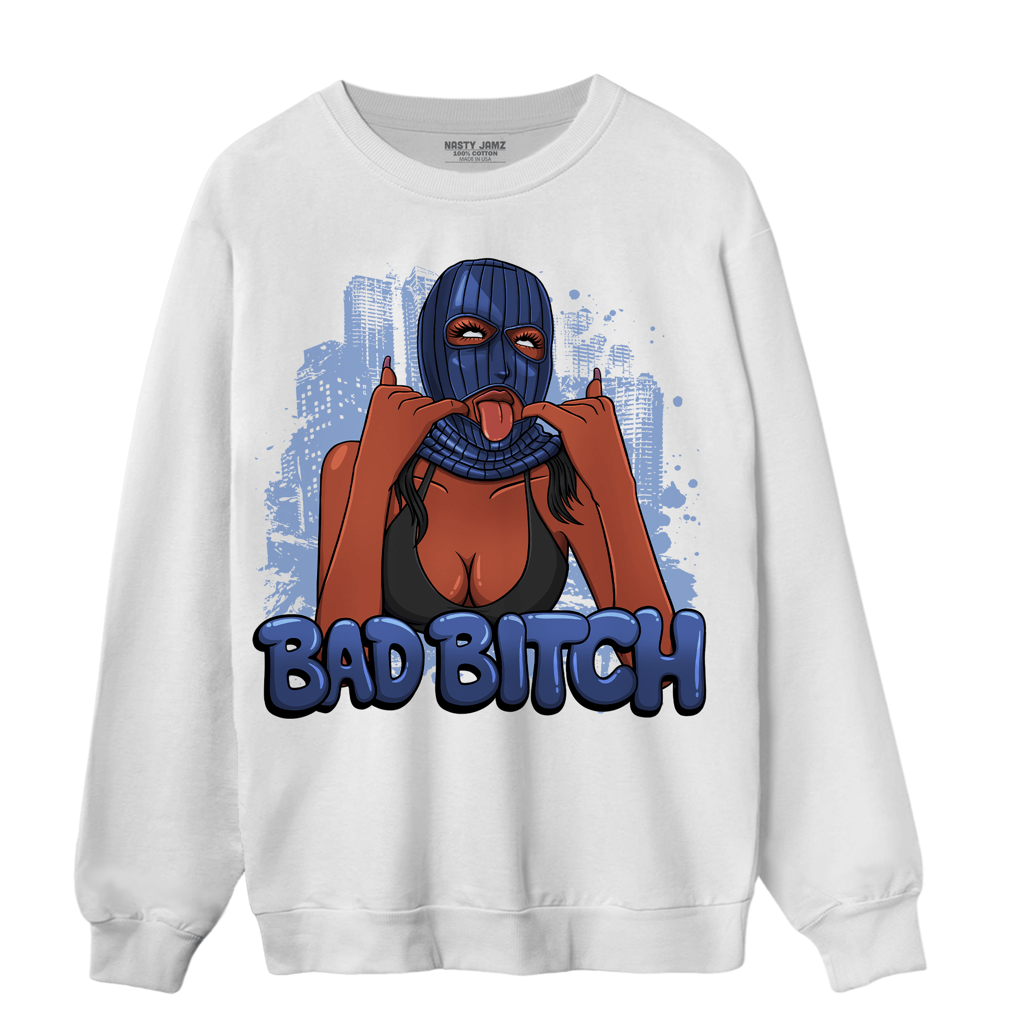 Midnight Navy 5s Sweatshirt Match Gangster Bad Bitch - NastyJamz
