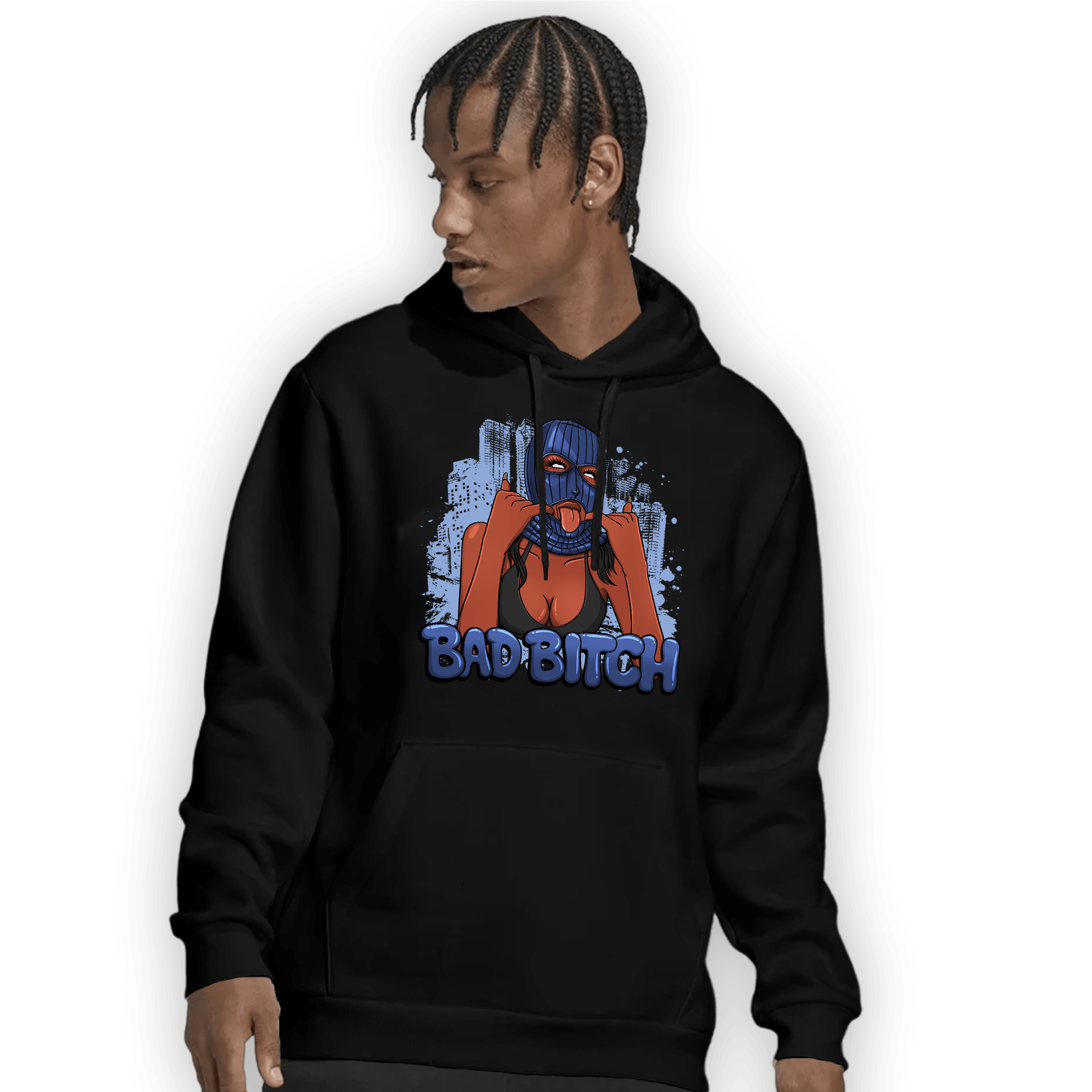 Midnight Navy 5s Hoodie Match Gangster Bad Bitch - NastyJamz