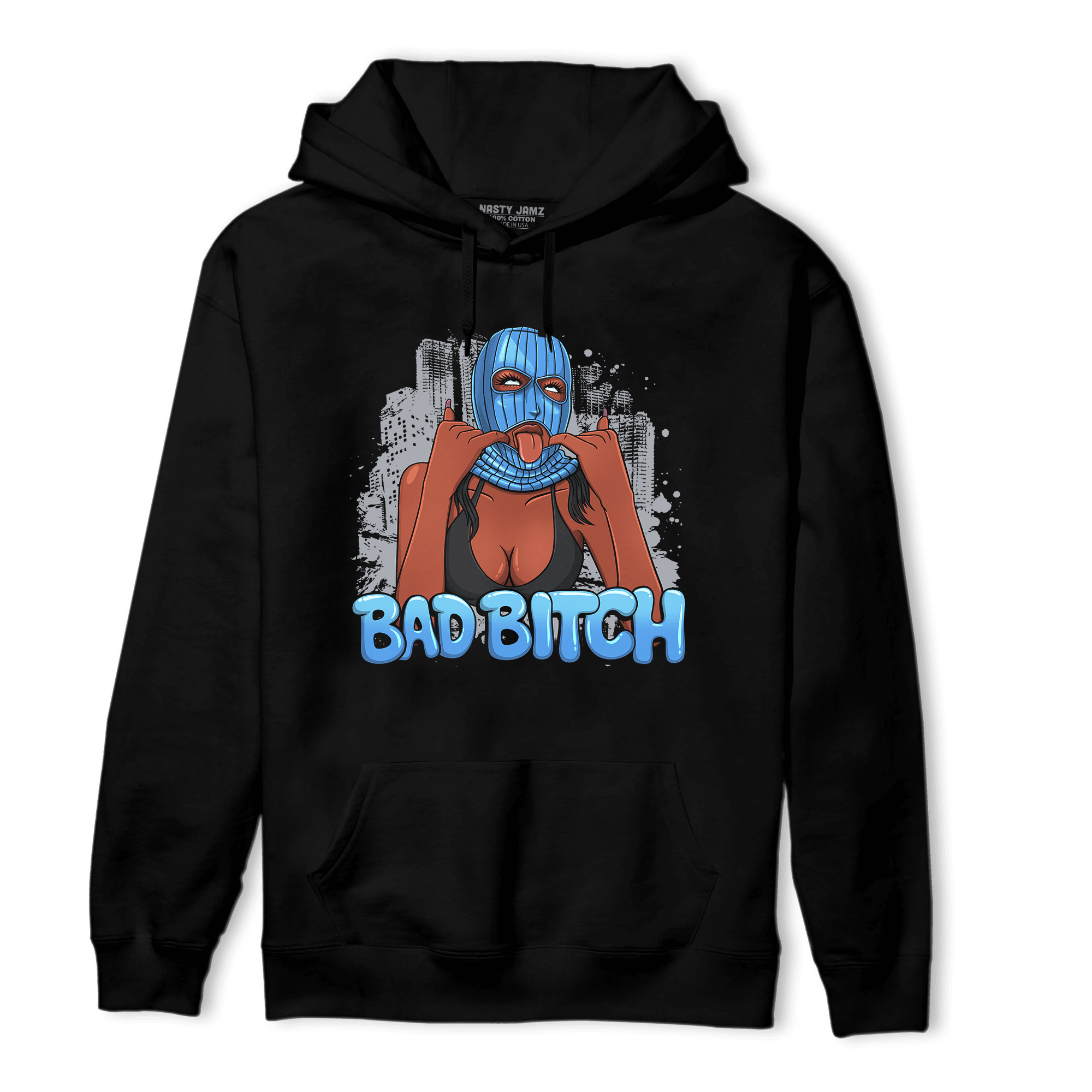 University Blue 5s Hoodie Match Gangster Bad Bitch - NastyJamz
