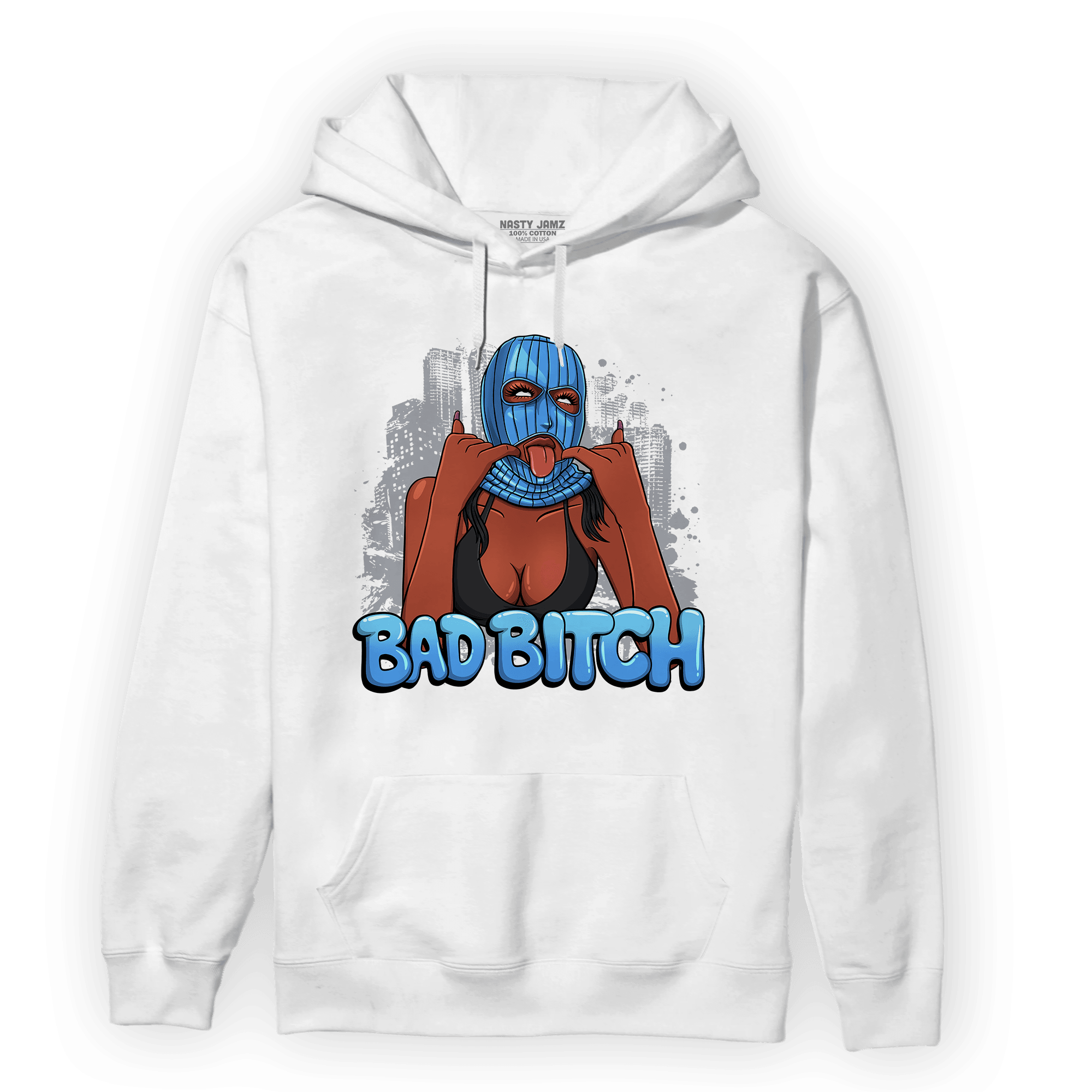University Blue 5s Hoodie Match Gangster Bad Bitch - NastyJamz