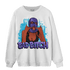 Aqua 6s Sweatshirt Match Gangster Bad Bitch - NastyJamz