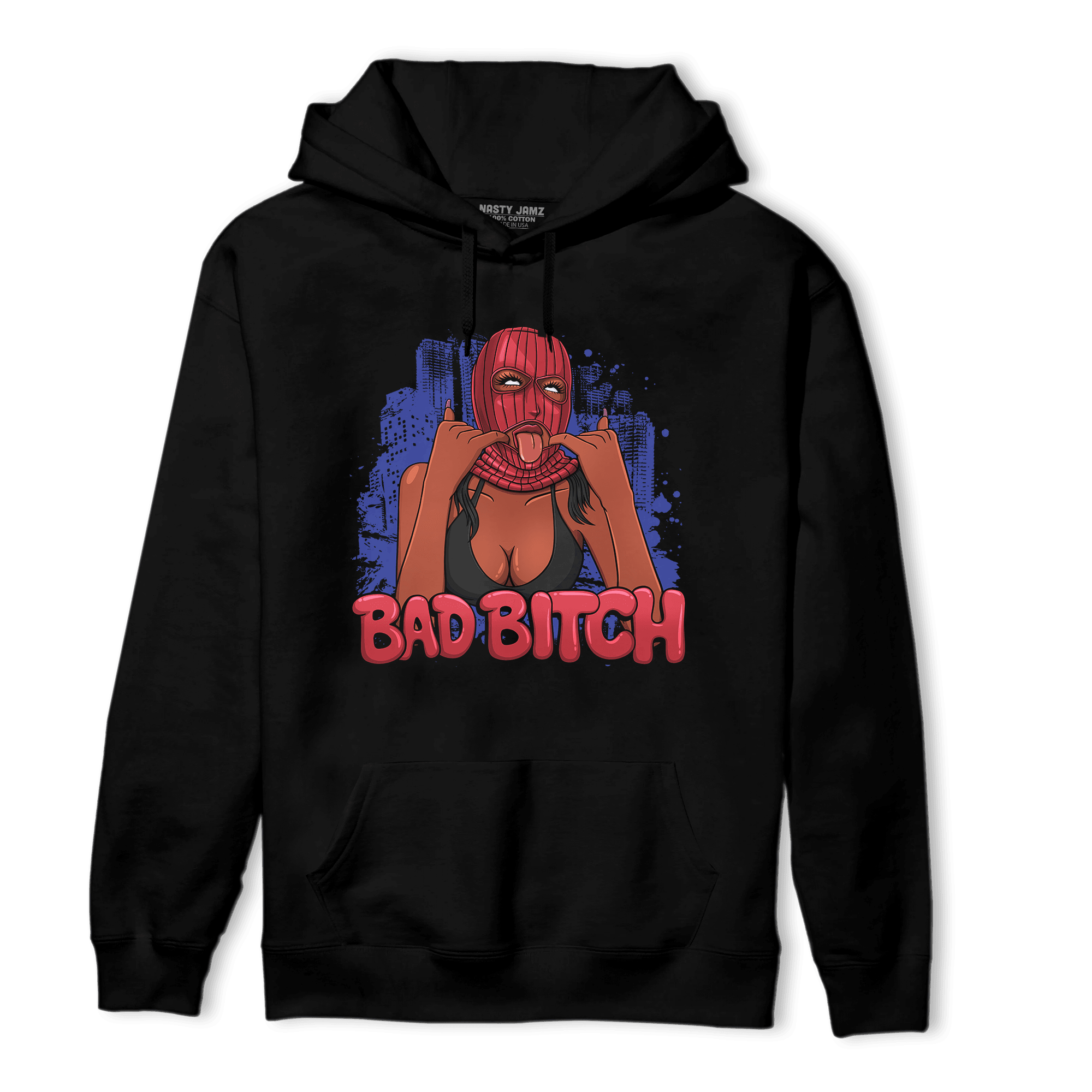 Playoffs 8s Hoodie Match Gangster Bad Bitch - NastyJamz