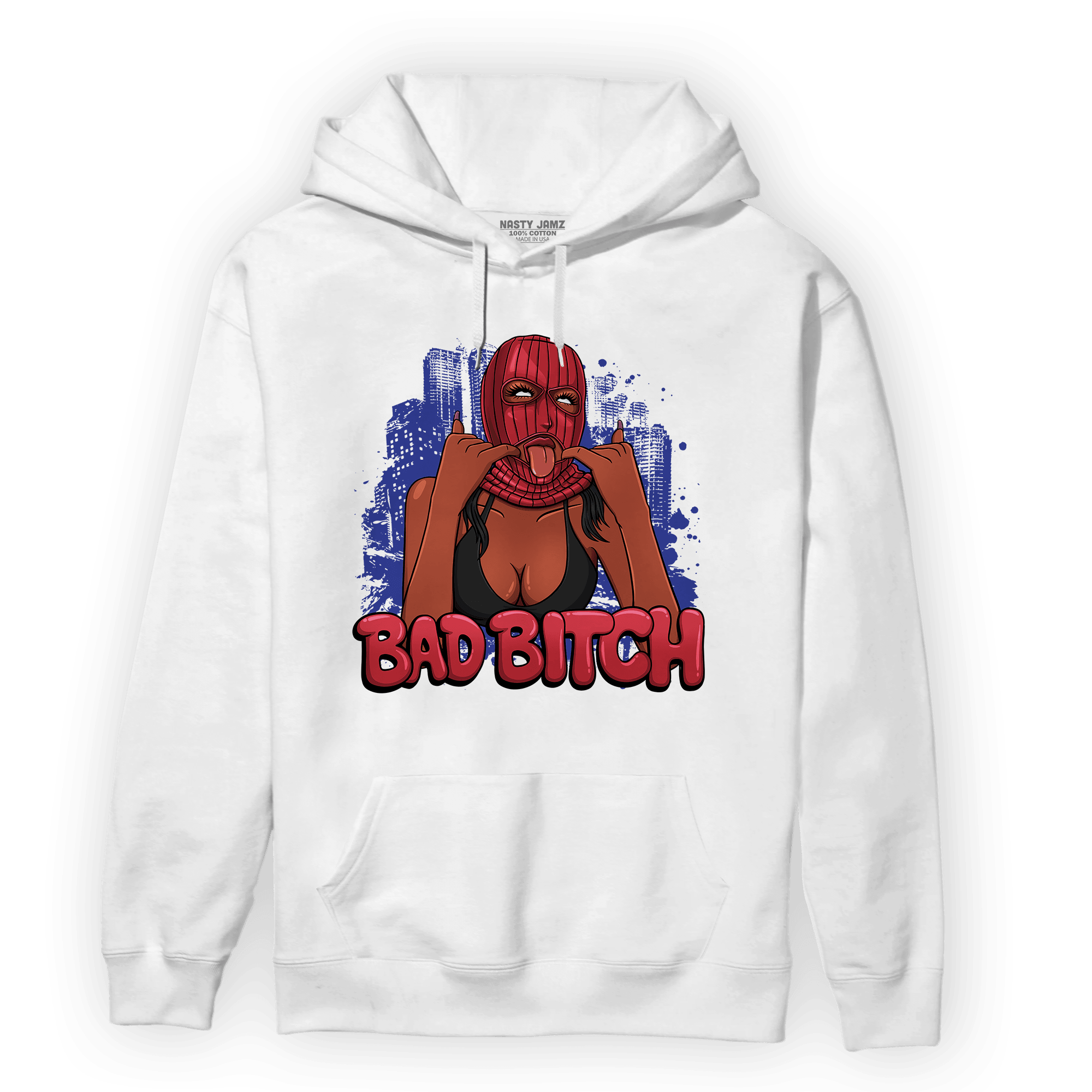 Playoffs 8s Hoodie Match Gangster Bad Bitch - NastyJamz