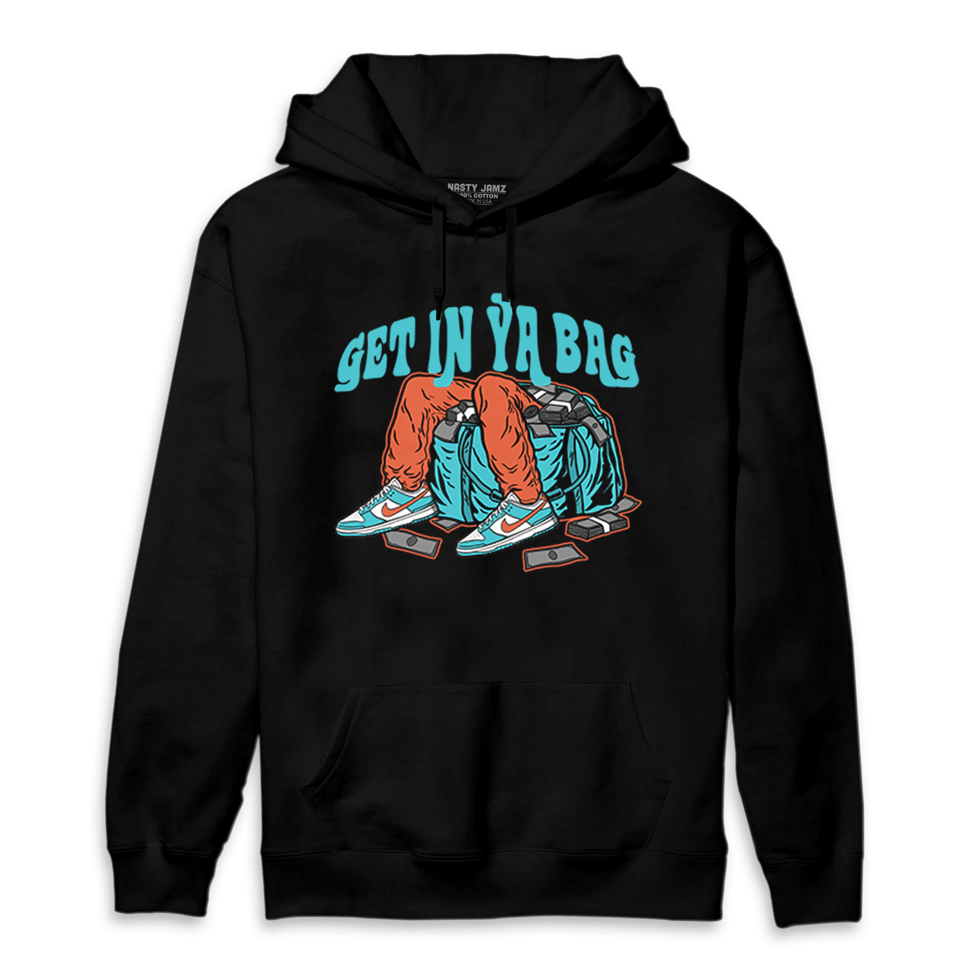 Dunk Low Dolphins Hoodie Match Get In Ya Bag - NastyJamz