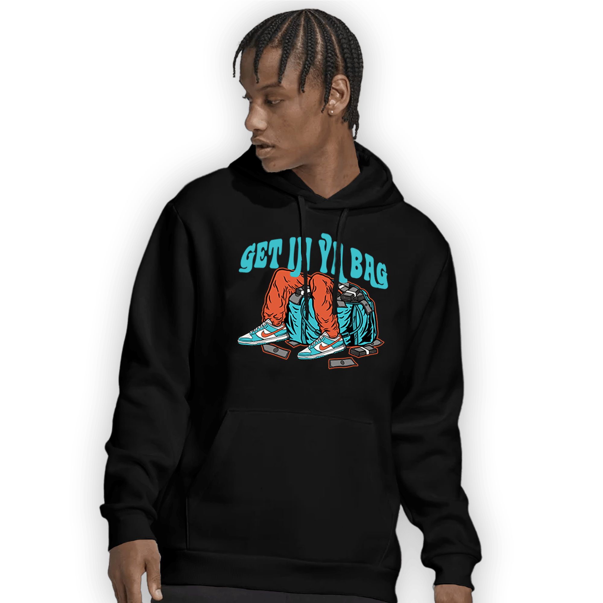 Dunk Low Dolphins Hoodie Match Get In Ya Bag - NastyJamz