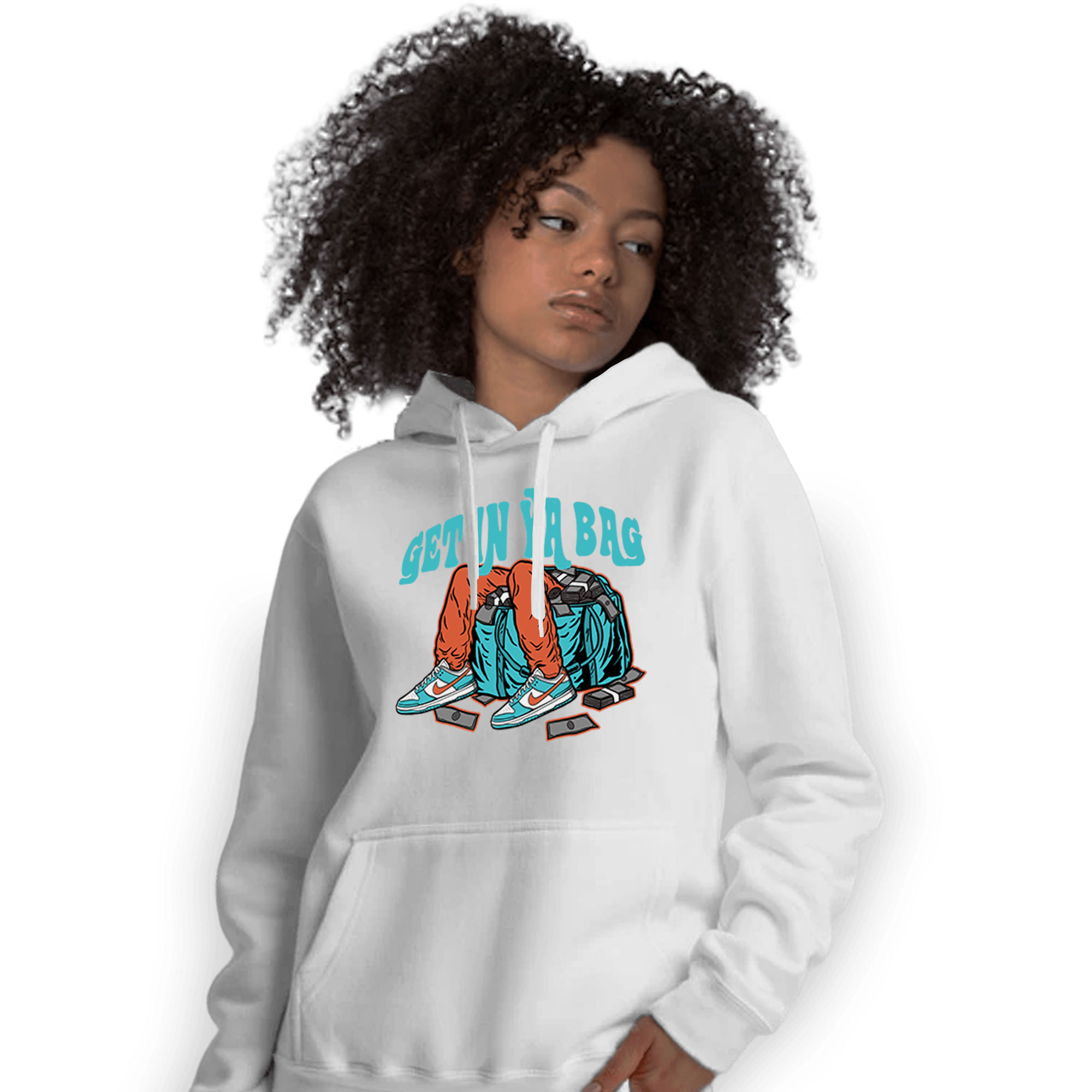 Dunk Low Dolphins Hoodie Match Get In Ya Bag - NastyJamz