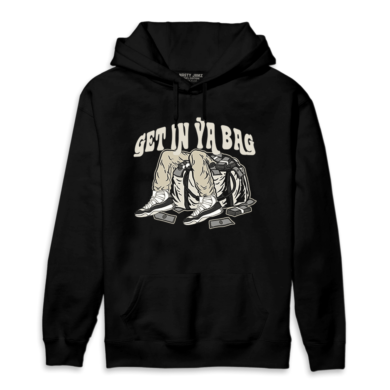 Gratitude 11s Hoodie Match Get In Ya Bag - NastyJamz
