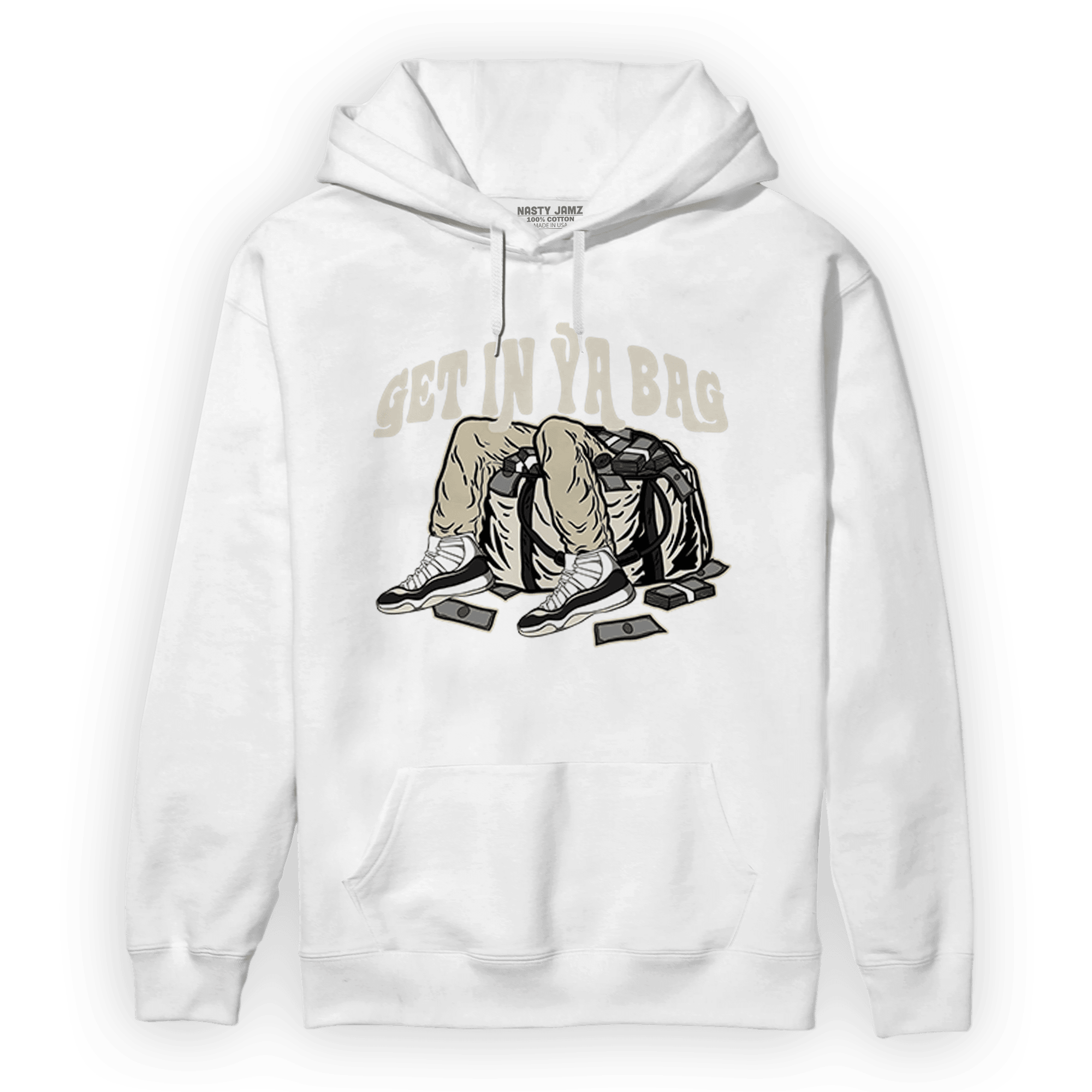 Gratitude 11s Hoodie Match Get In Ya Bag - NastyJamz