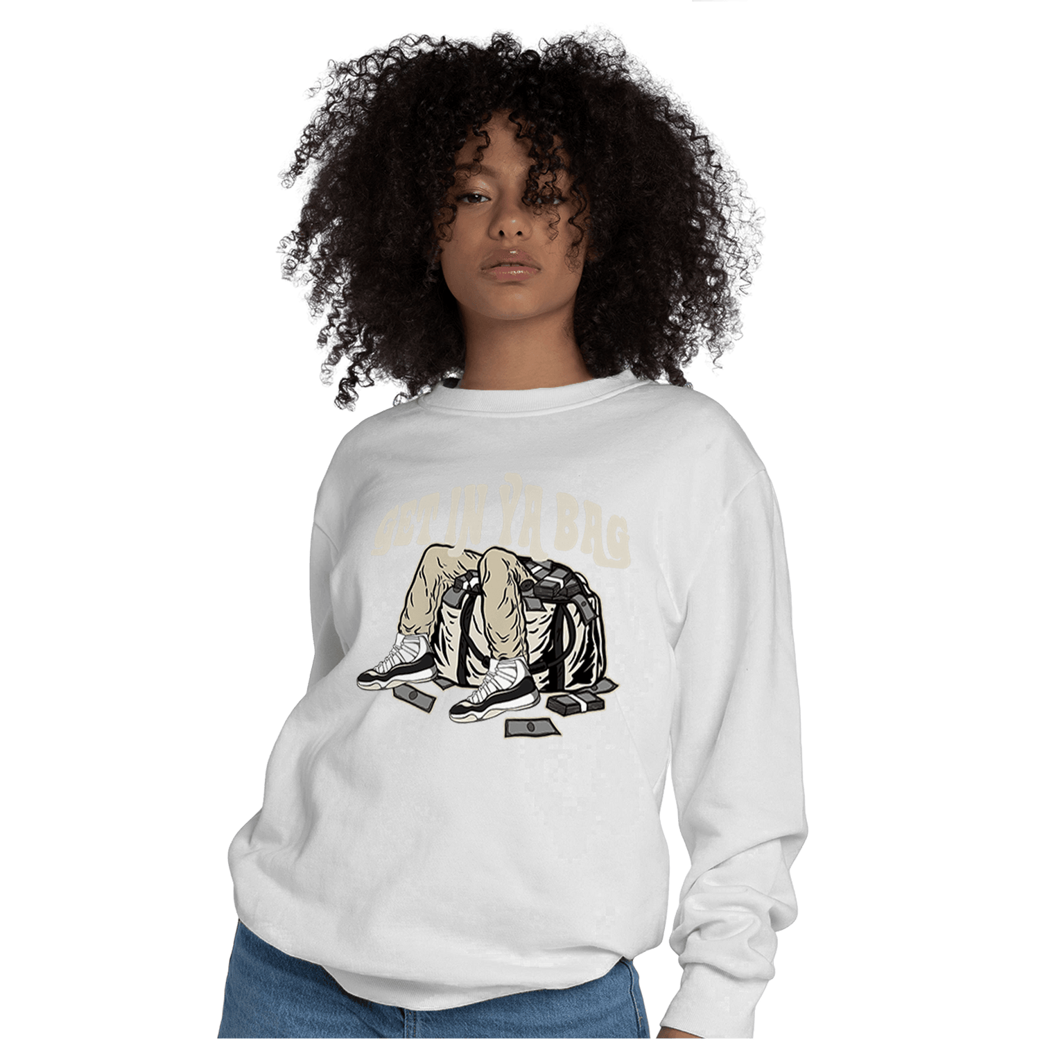 Gratitude 11s Sweatshirt Match Get In Ya Bag - NastyJamz