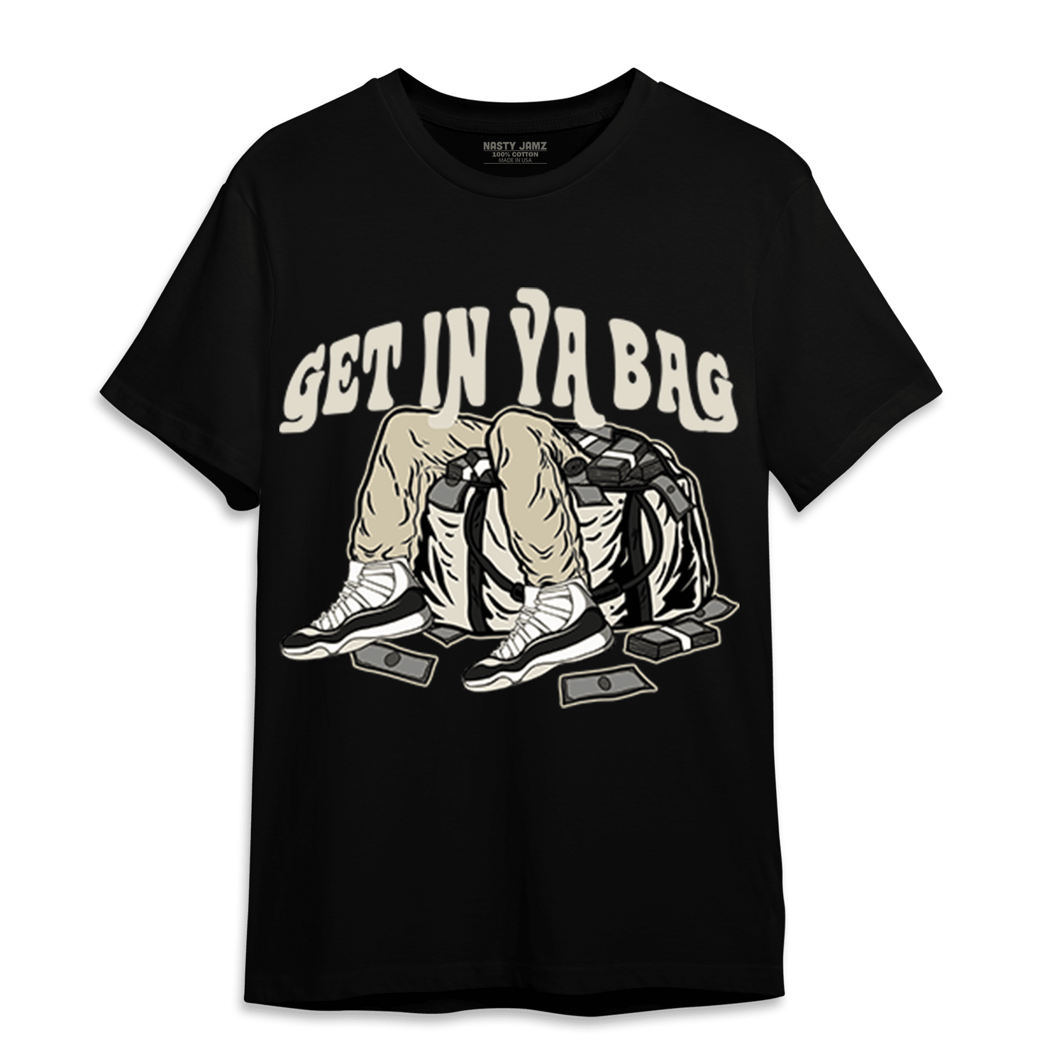 Gratitude 11s T Shirt Match Get In Ya Bag - NastyJamz