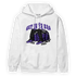 Field Purple 12s Hoodie Match Get In Ya Bag - NastyJamz