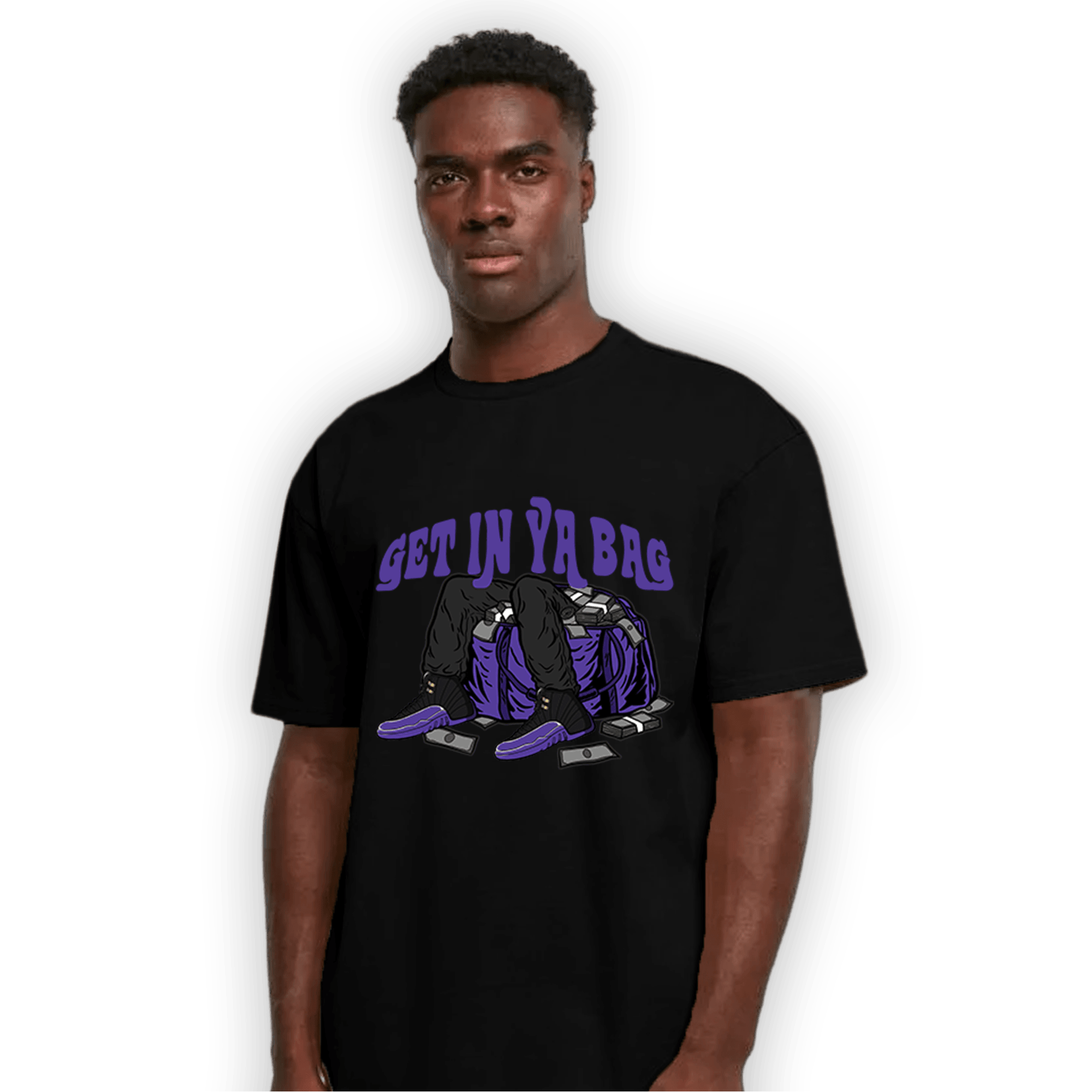 Field Purple 12s T Shirt Match Get In Ya Bag - NastyJamz