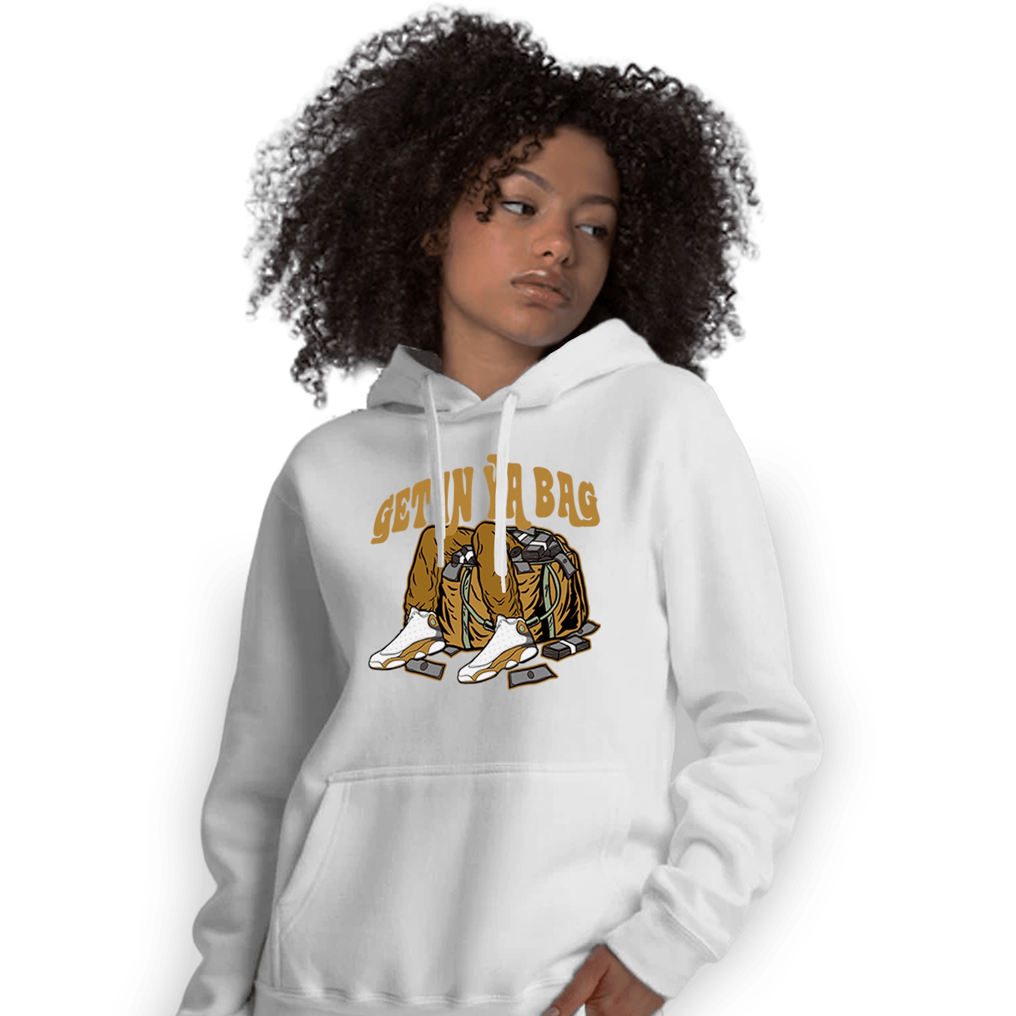 Wheat 13s Hoodie Match Get In Ya Bag - NastyJamz