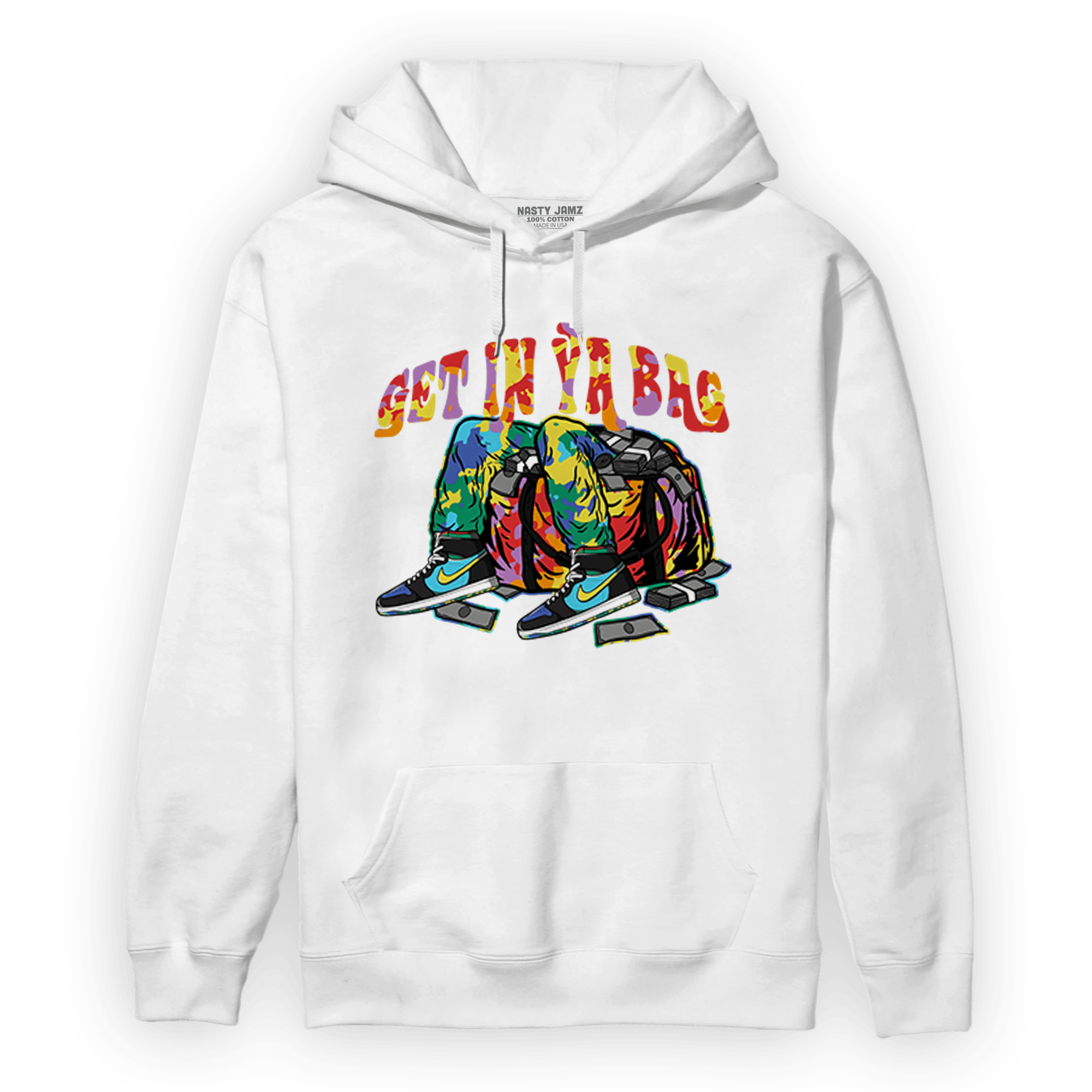 Mid GS Six Championships 1s Hoodie Match Get In Ya Bag - NastyJamz