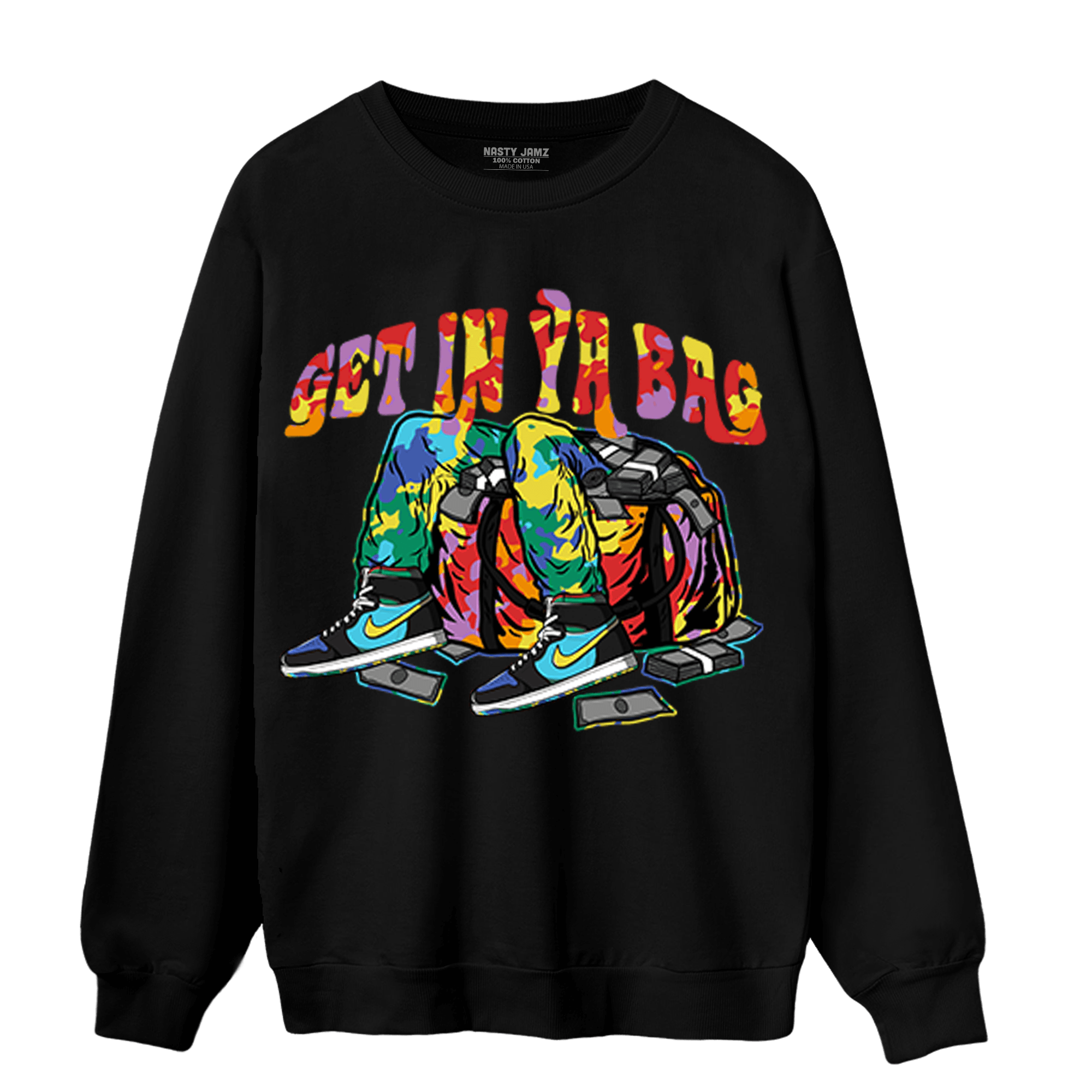 Mid GS Six Championships 1s Sweatshirt Match Get In Ya Bag - NastyJamz