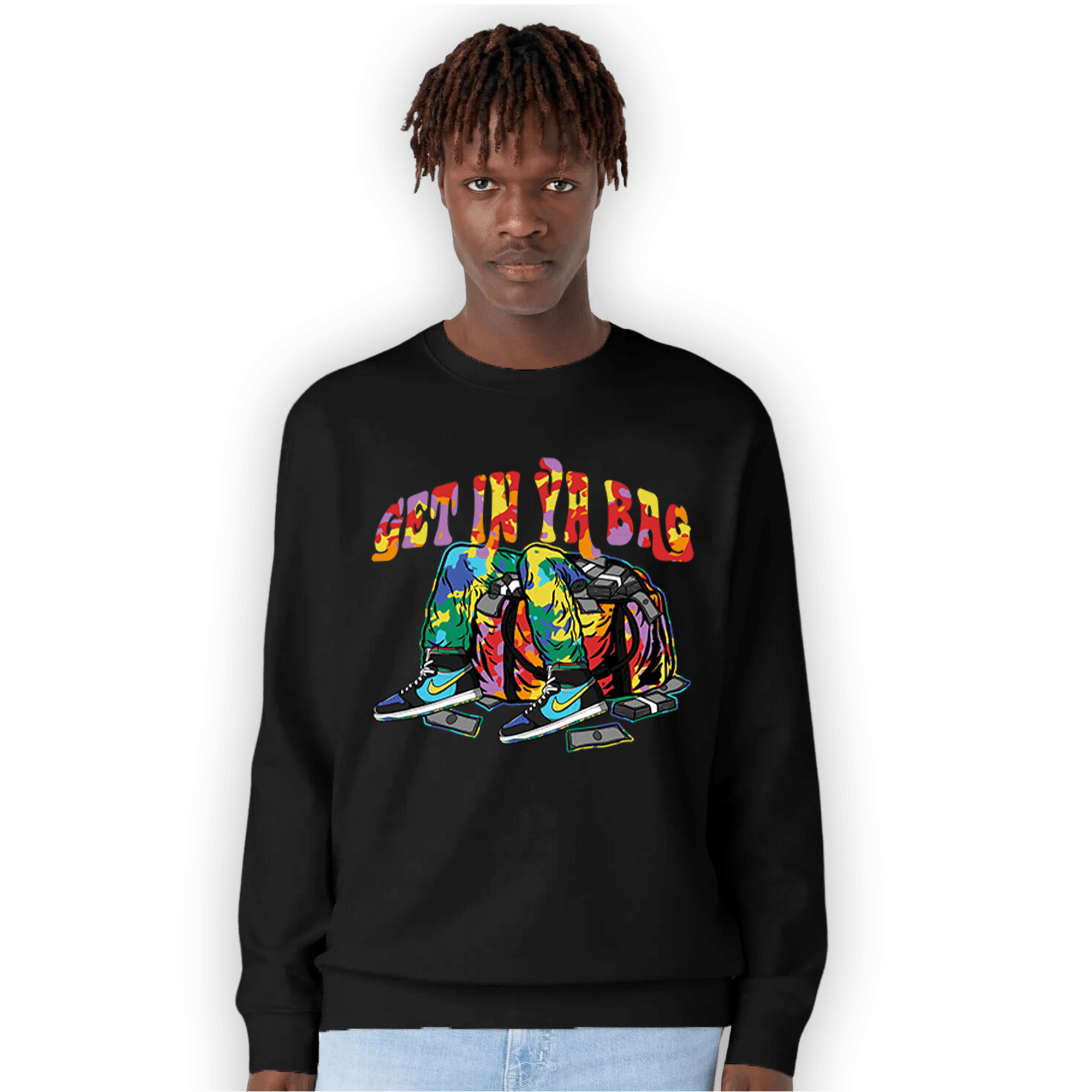 Mid GS Six Championships 1s Sweatshirt Match Get In Ya Bag - NastyJamz