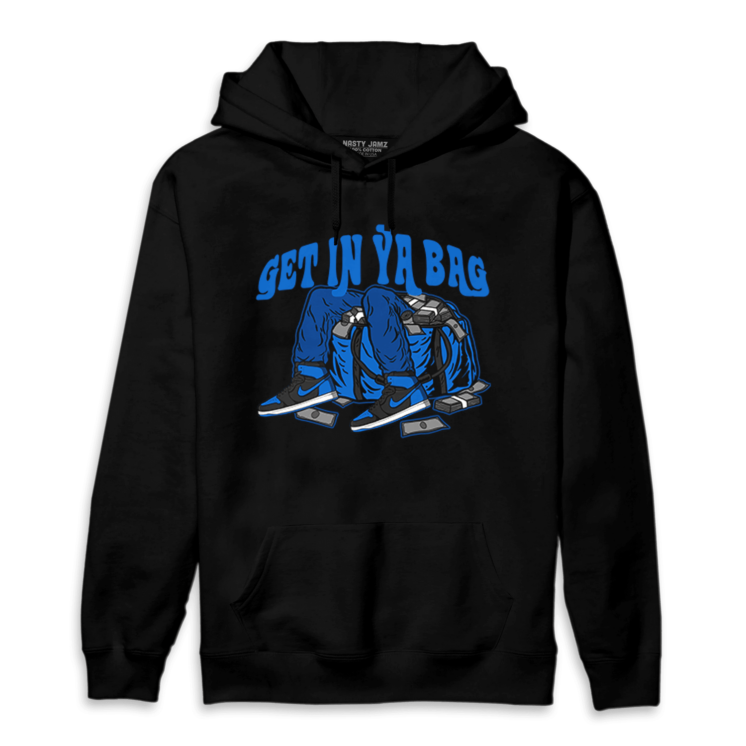 Royal Reimagined 1s Hoodie Match Get In Ya Bag - NastyJamz