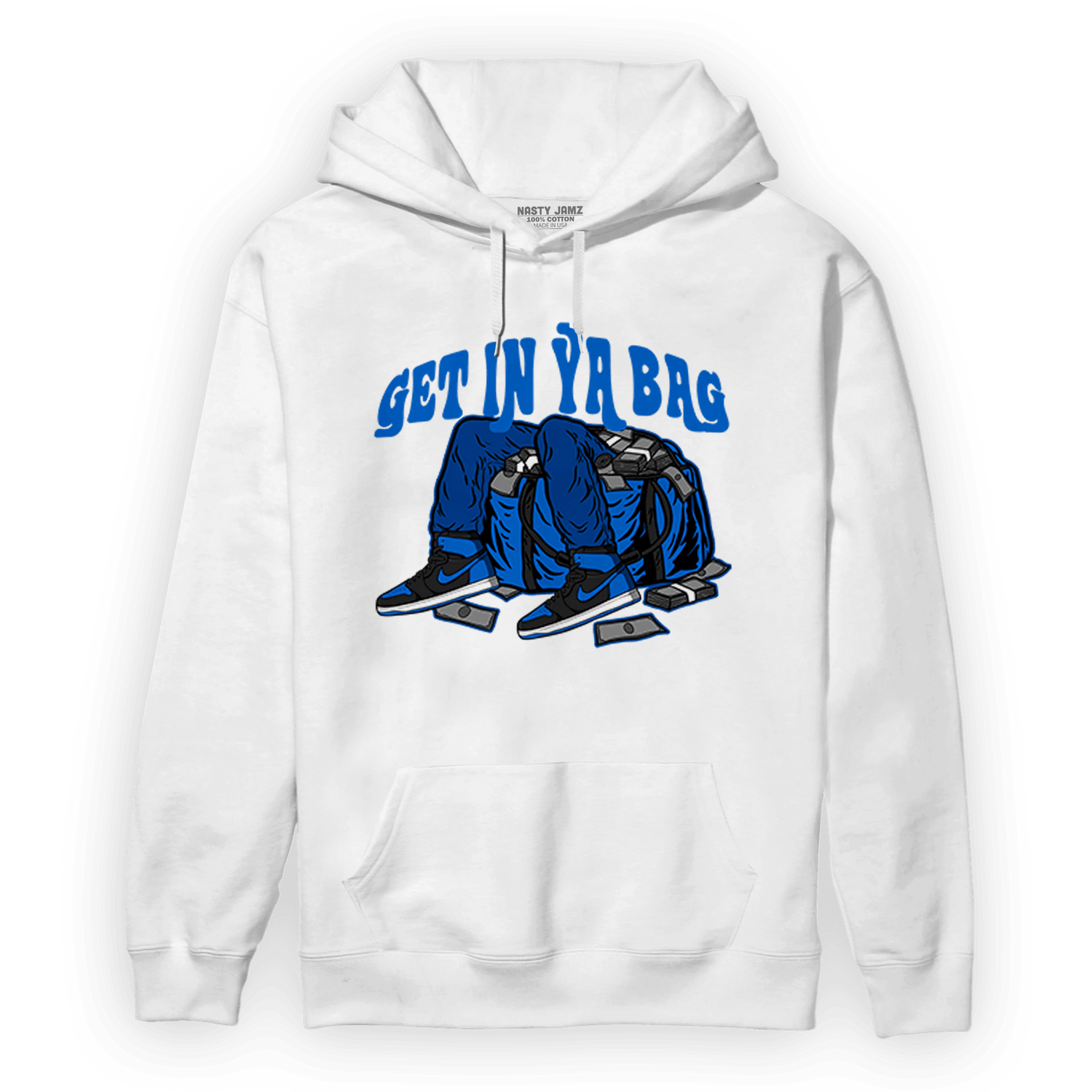 Royal Reimagined 1s Hoodie Match Get In Ya Bag - NastyJamz