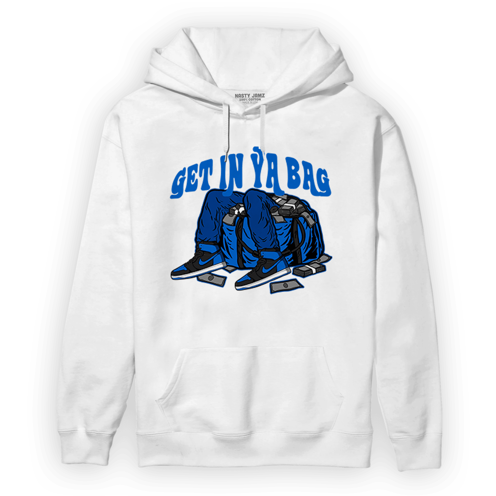 Royal Reimagined 1s Hoodie Match Get In Ya Bag - NastyJamz
