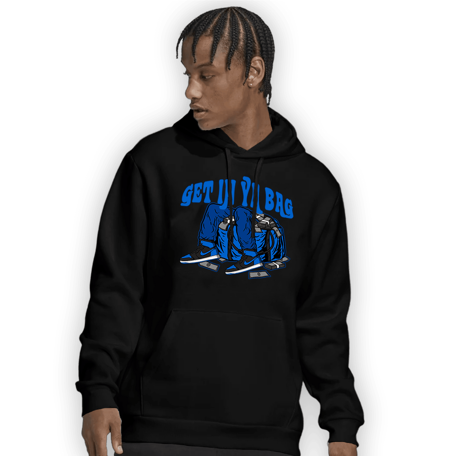 Royal Reimagined 1s Hoodie Match Get In Ya Bag - NastyJamz