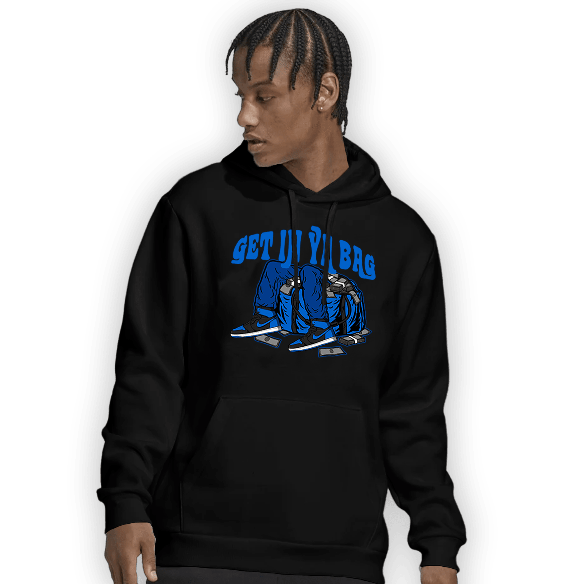 Royal Reimagined 1s Hoodie Match Get In Ya Bag - NastyJamz