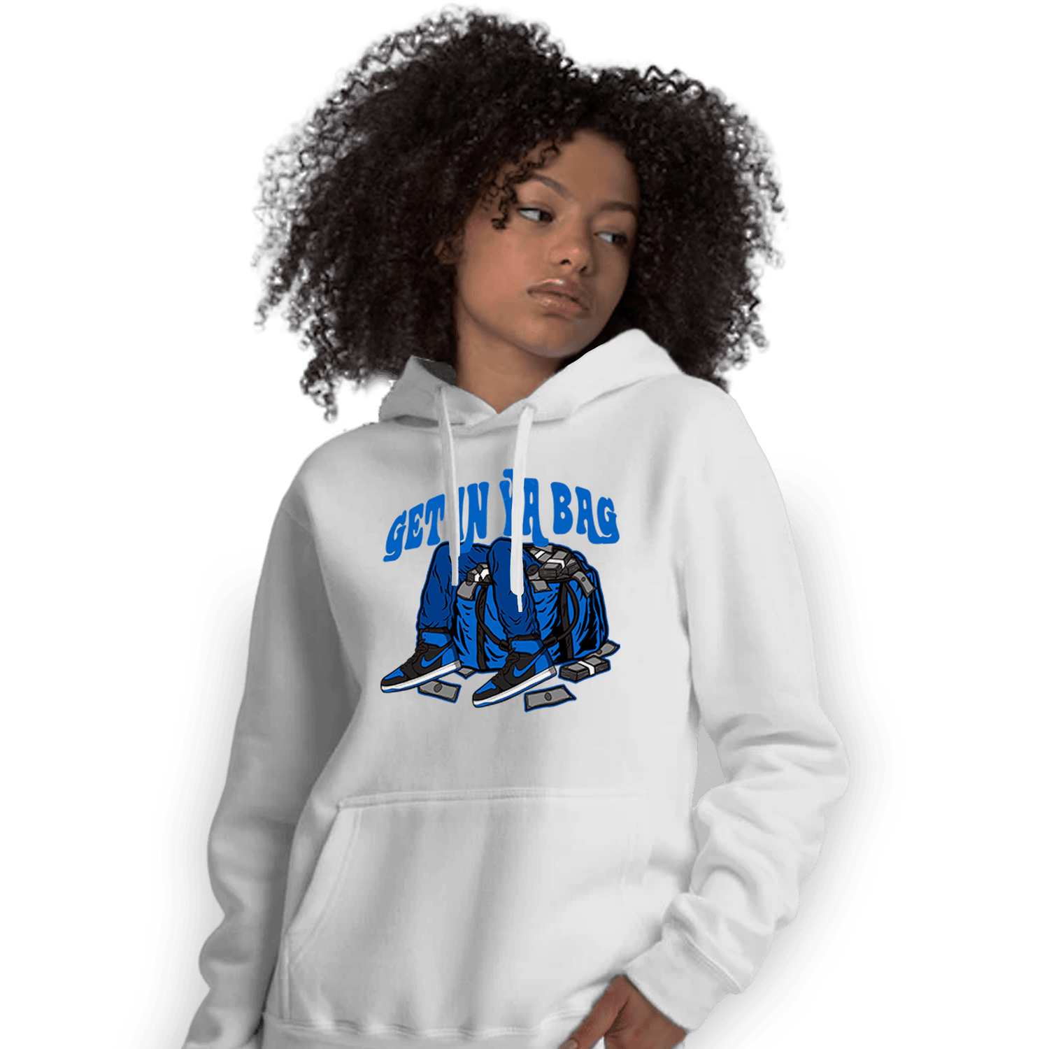Royal Reimagined 1s Hoodie Match Get In Ya Bag - NastyJamz