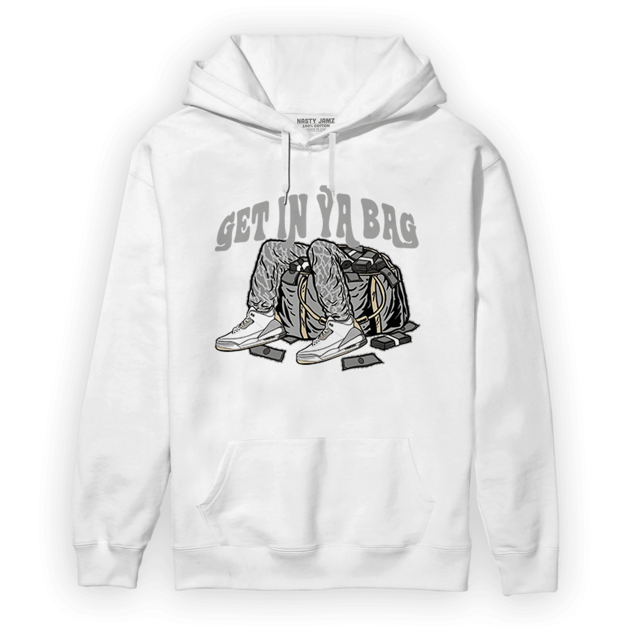 Craft Ivory 3s Hoodie Match Get In Ya Bag - NastyJamz