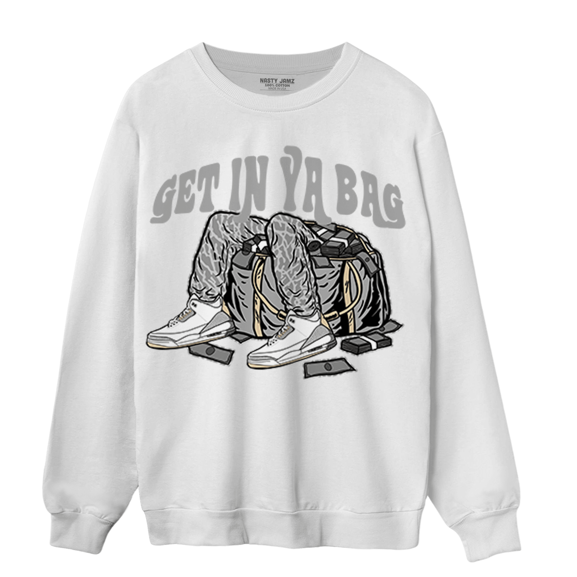 Craft Ivory 3s Sweatshirt Match Get In Ya Bag - NastyJamz