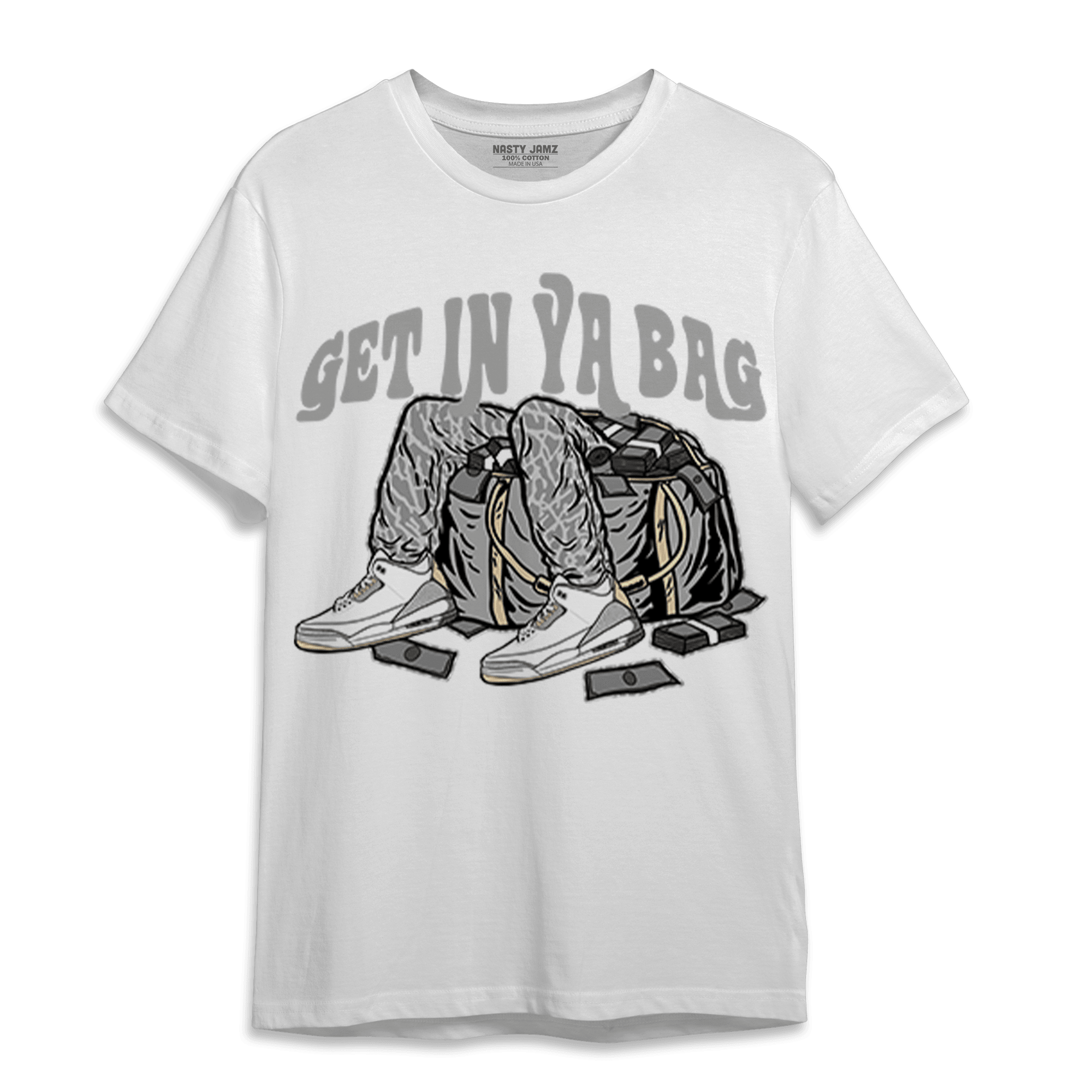 Craft Ivory 3s T Shirt Match Get In Ya Bag - NastyJamz