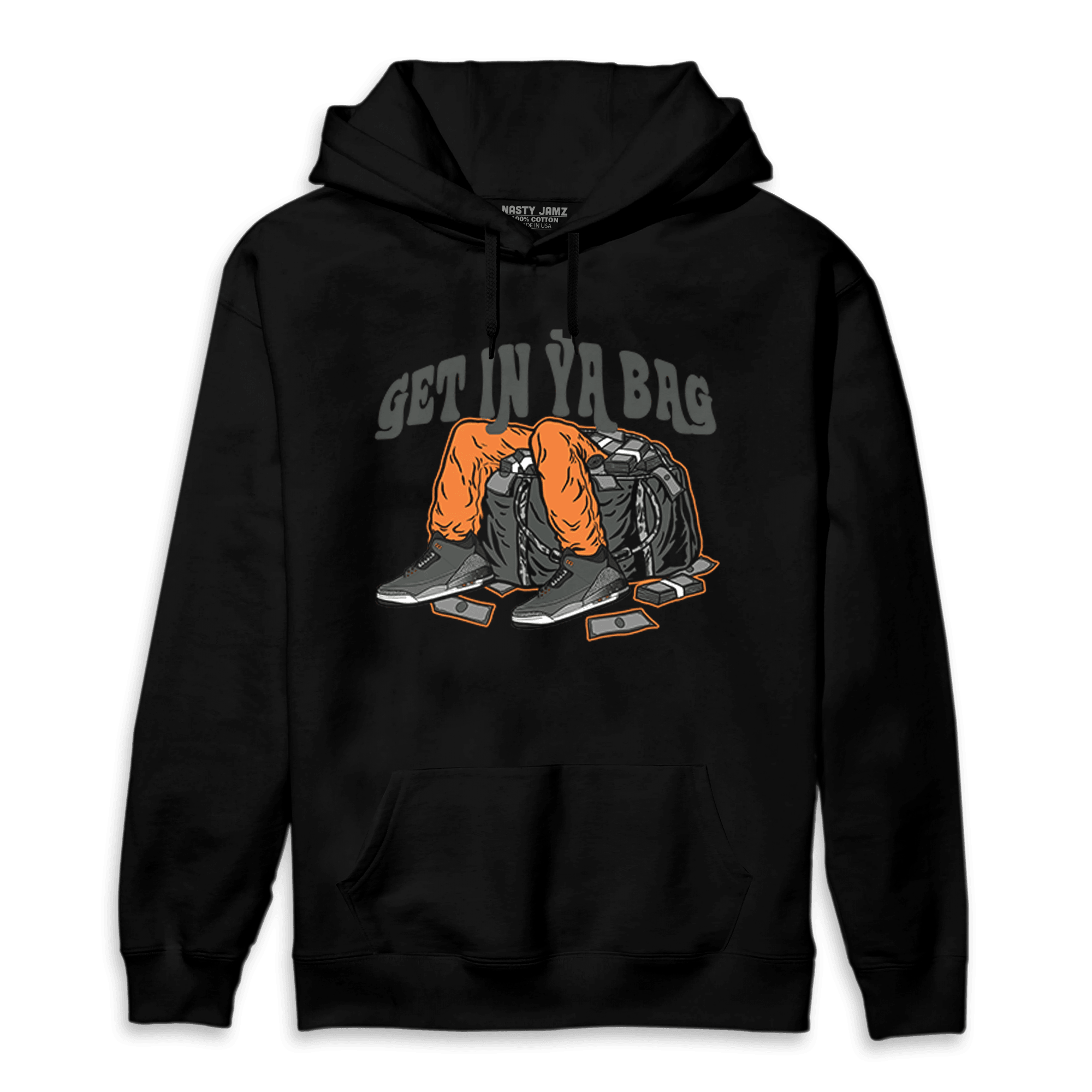 Fear Pack 3s Hoodie Match Get In Ya Bag - NastyJamz