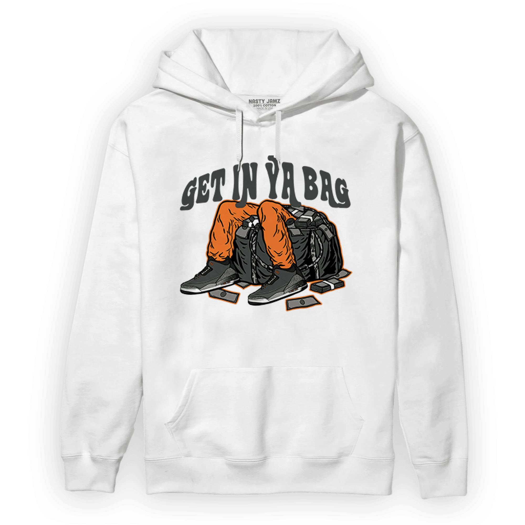 Fear Pack 3s Hoodie Match Get In Ya Bag - NastyJamz