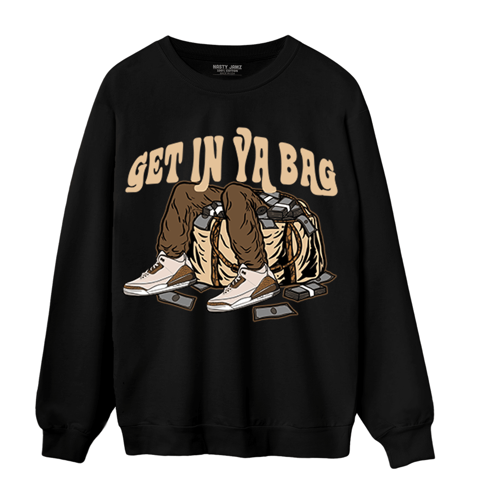 Palomino 3s Sweatshirt Match Get In Ya Bag - NastyJamz