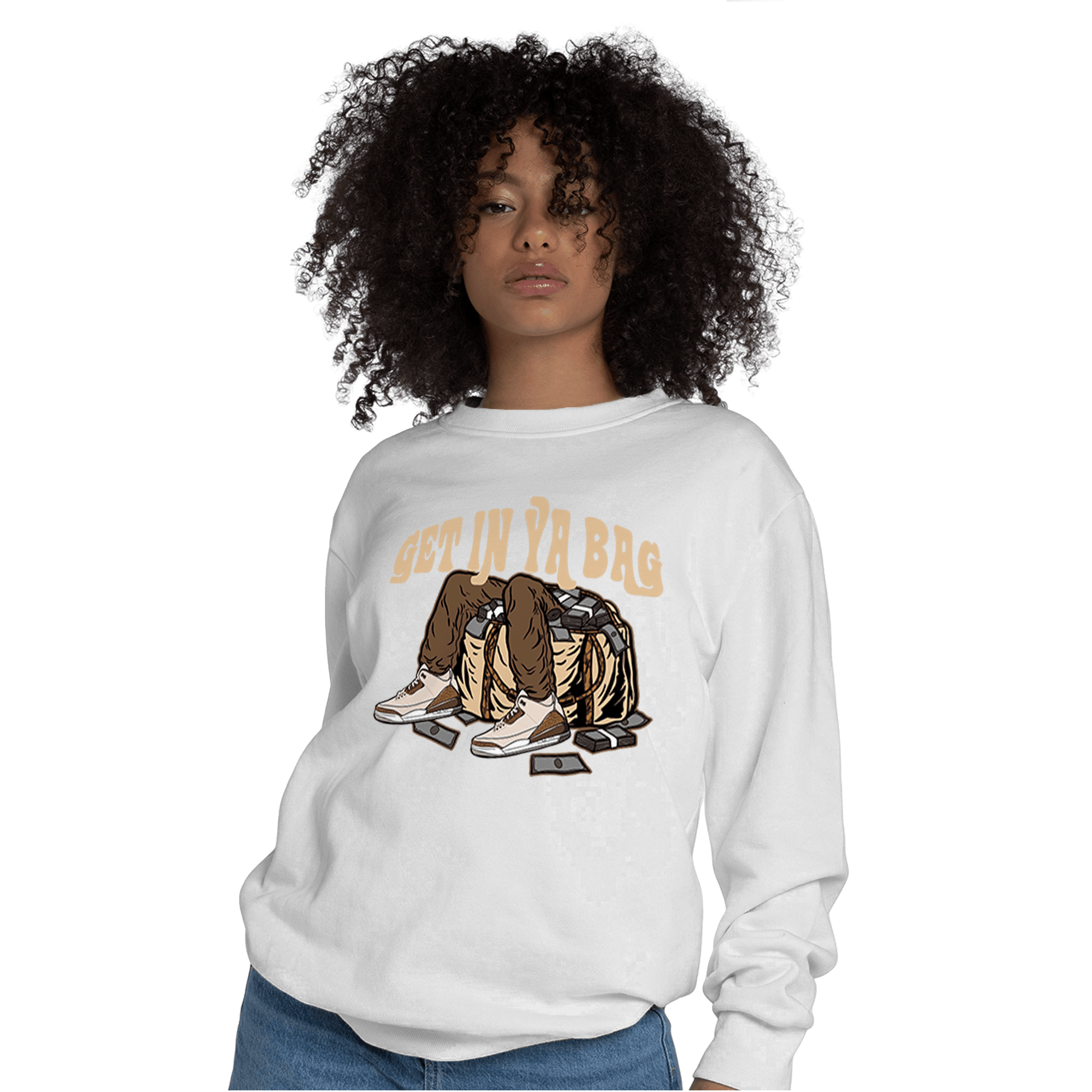 Palomino 3s Sweatshirt Match Get In Ya Bag - NastyJamz