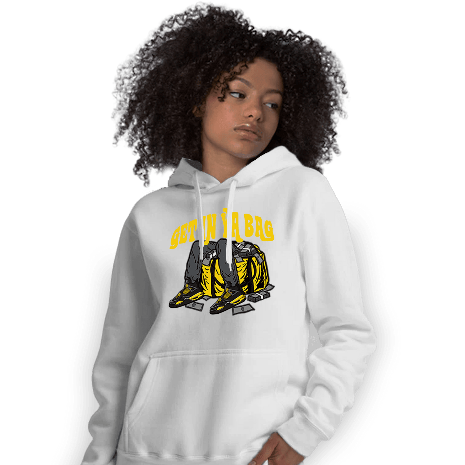 Thunder 4s Hoodie Match Get In Ya Bag - NastyJamz