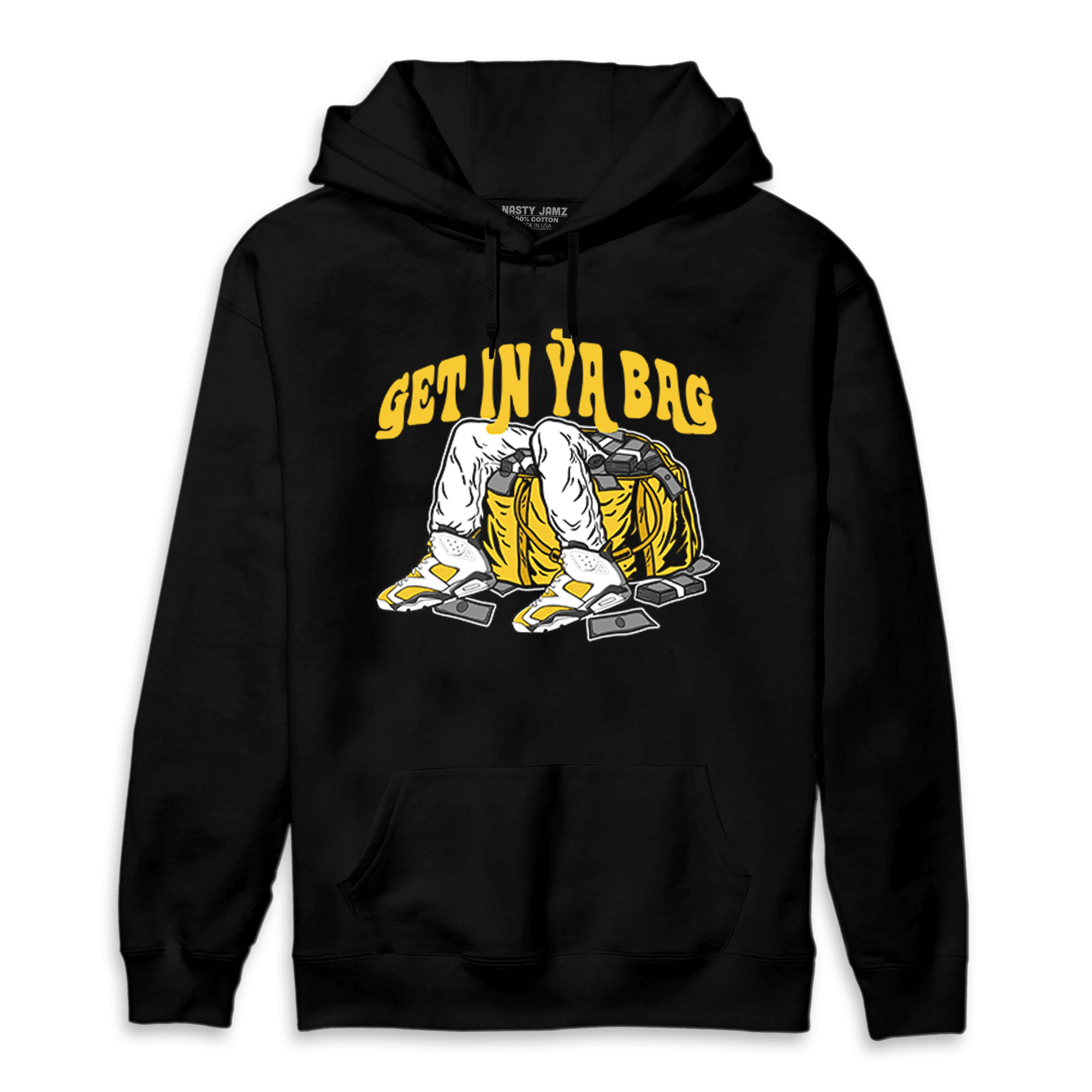 Yellow Ochre 6s Hoodie Match Get In Ya Bag - NastyJamz