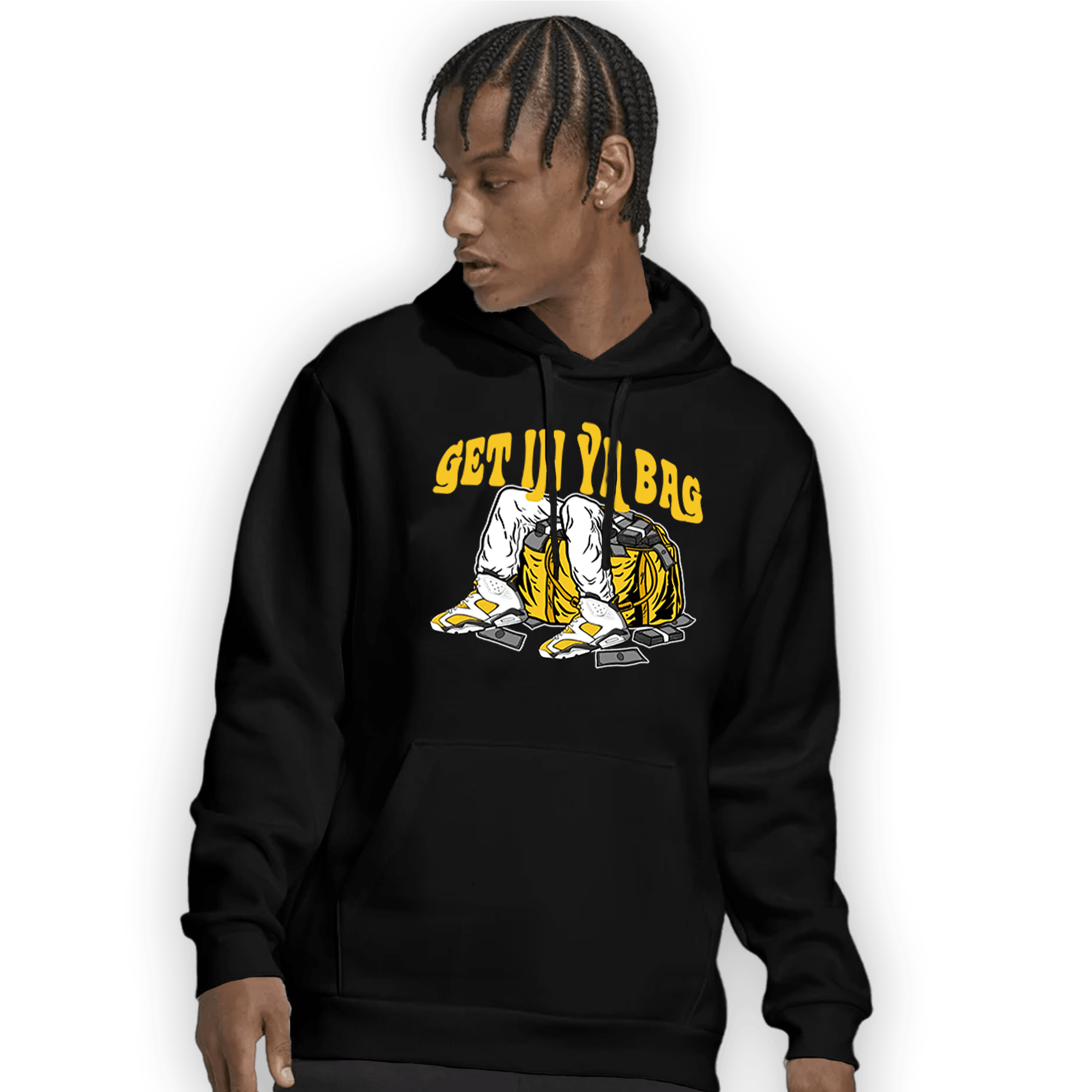 Yellow Ochre 6s Hoodie Match Get In Ya Bag - NastyJamz