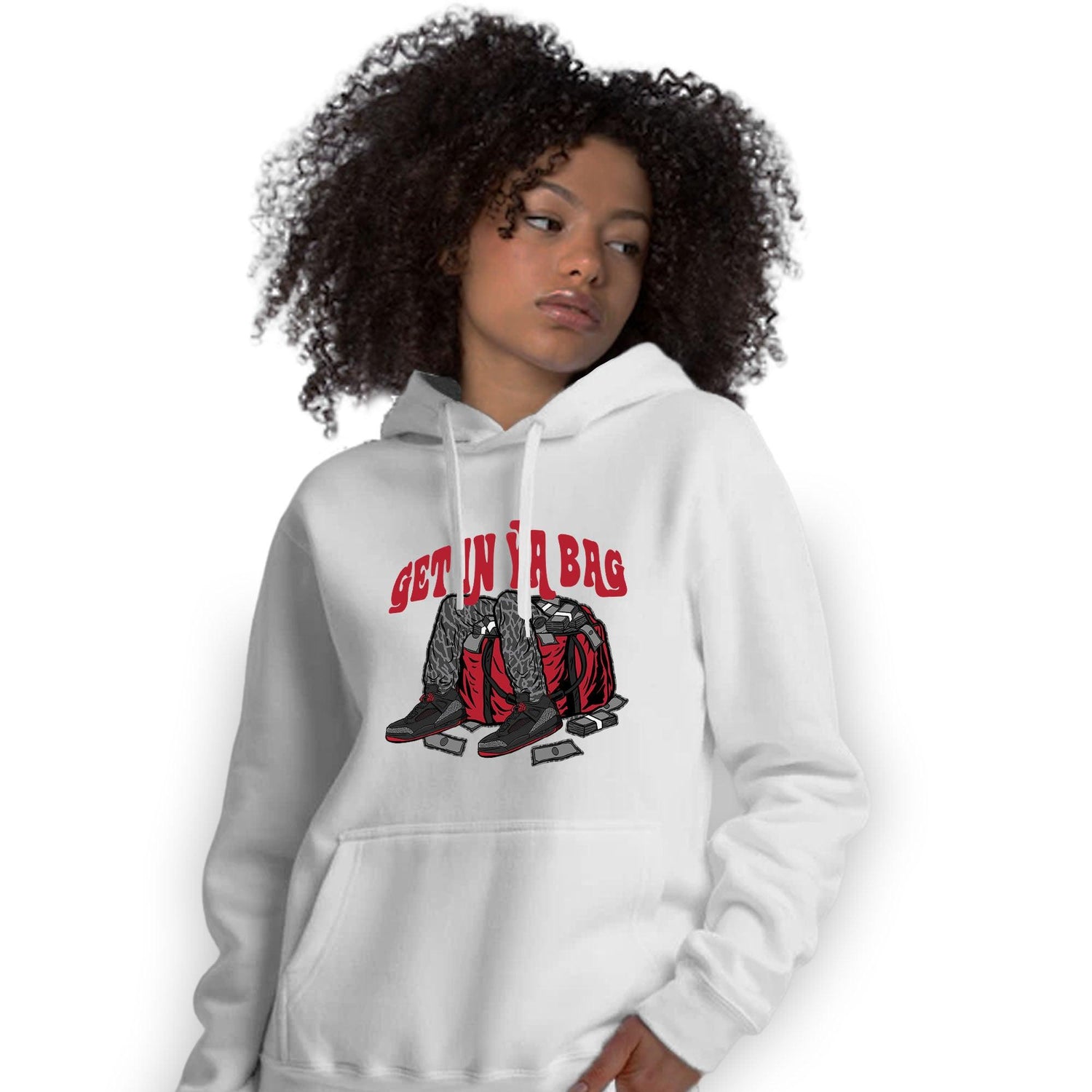 Spizike Low Bred Hoodie Match Get In Ya Bag - NastyJamz