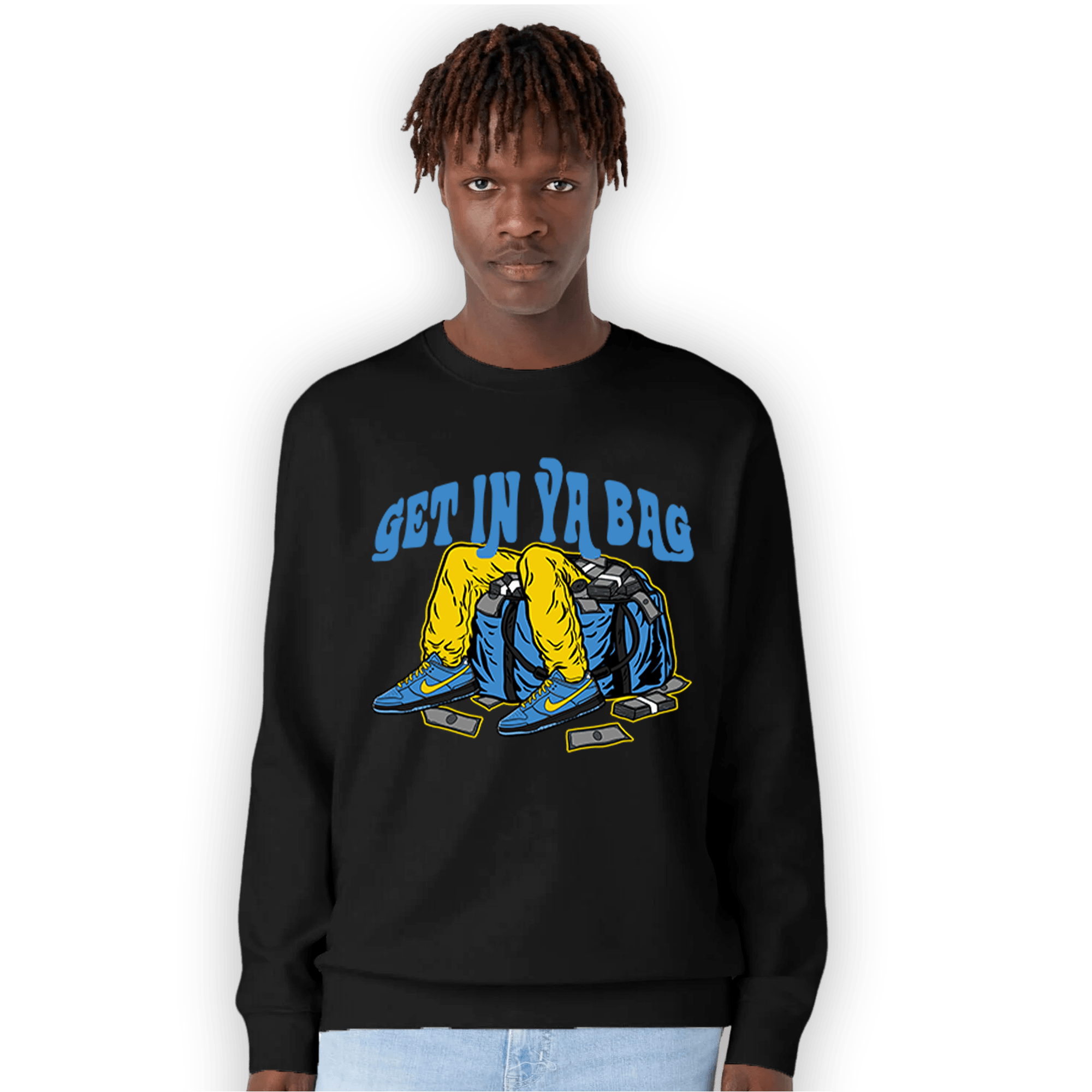 SB Dunk Bubbles Sweatshirt Match Get In Ya Bag - NastyJamz
